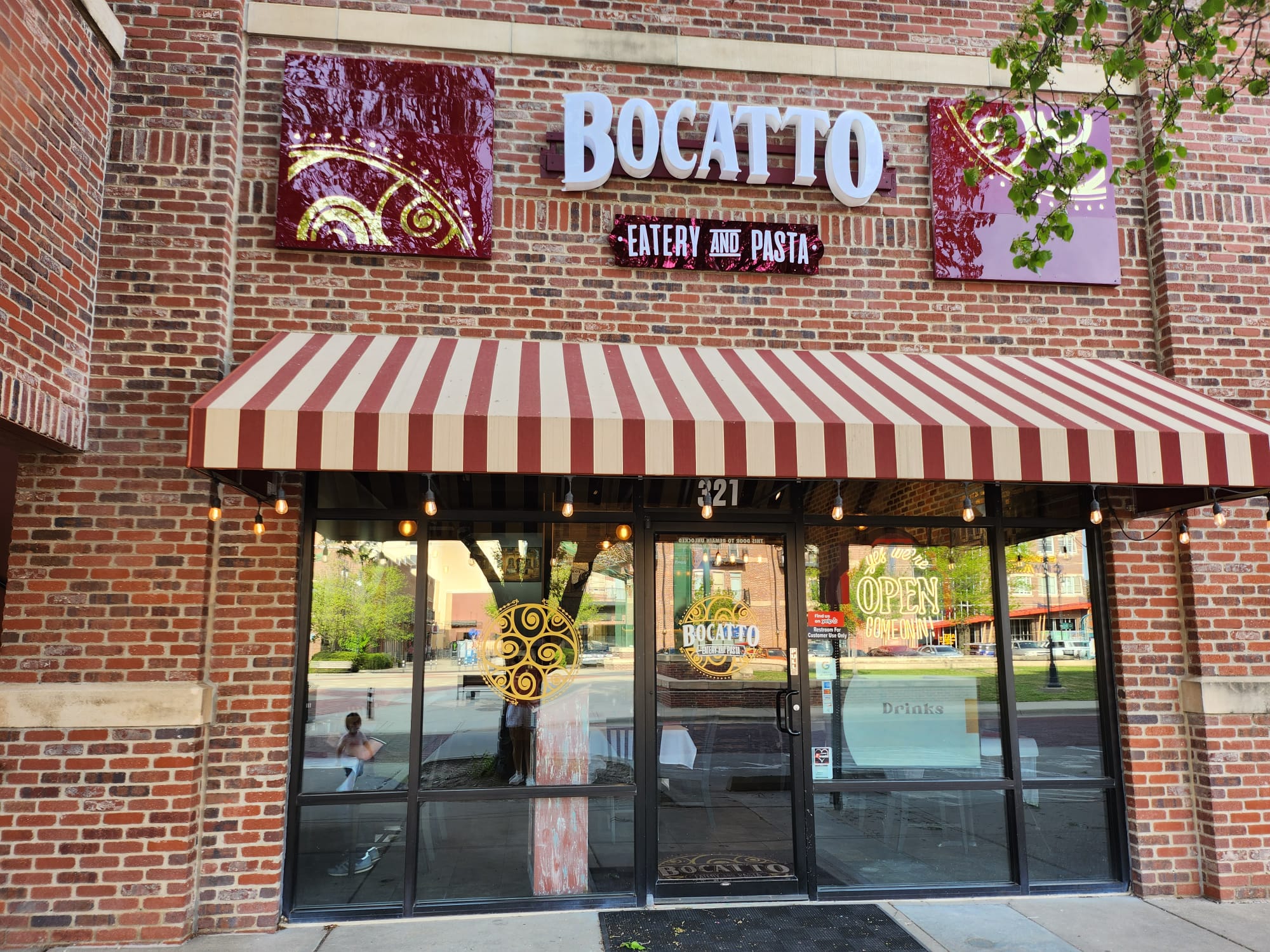Bocatto Eatery and Pasta 321 N Mead St, Wichita, KS 67202