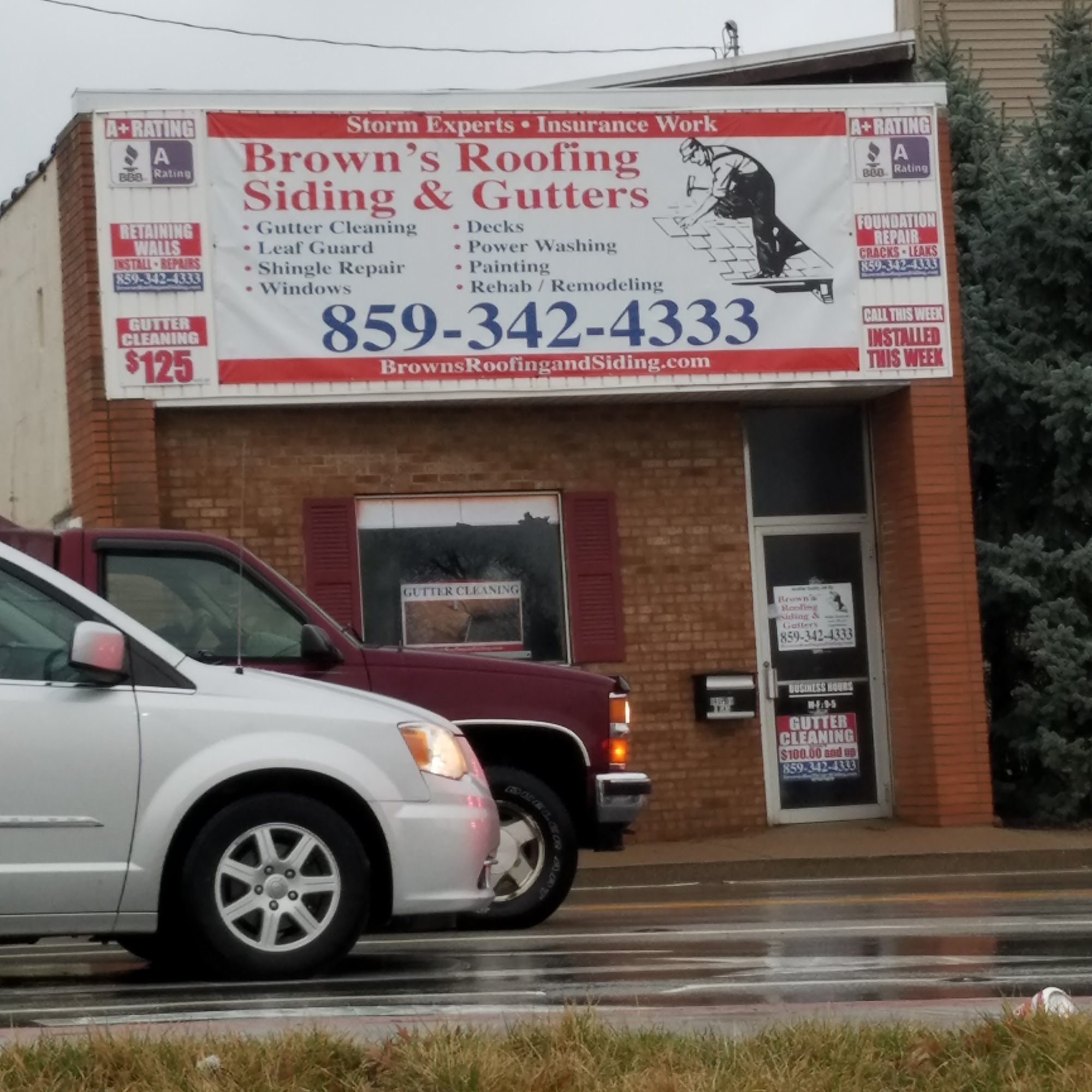 Brown's Roofing Siding & Gutters