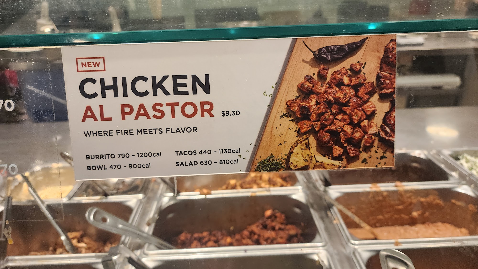 Chipotle Mexican Grill Menu