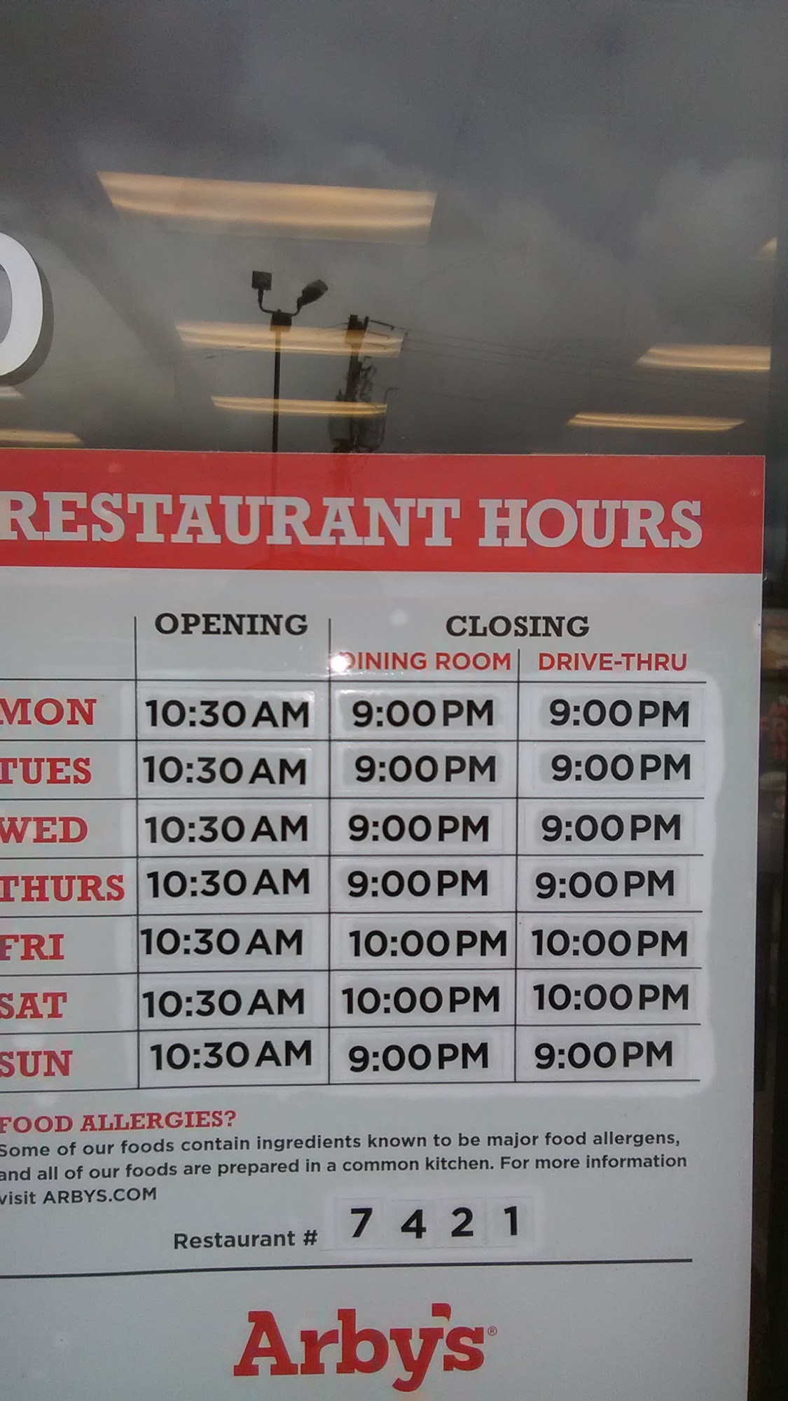 Food Courts Solutions Menu