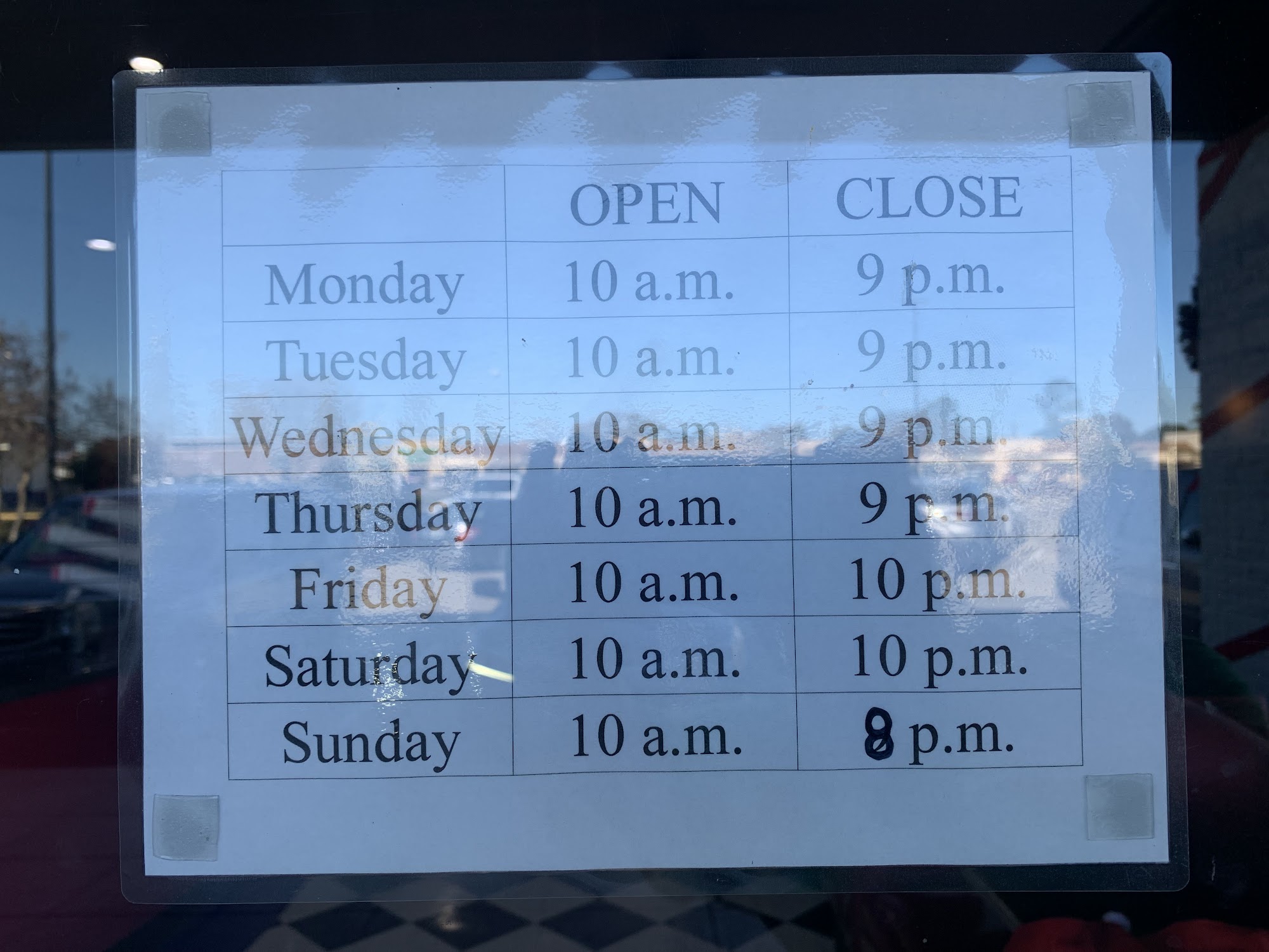 Great American Cookies Menu