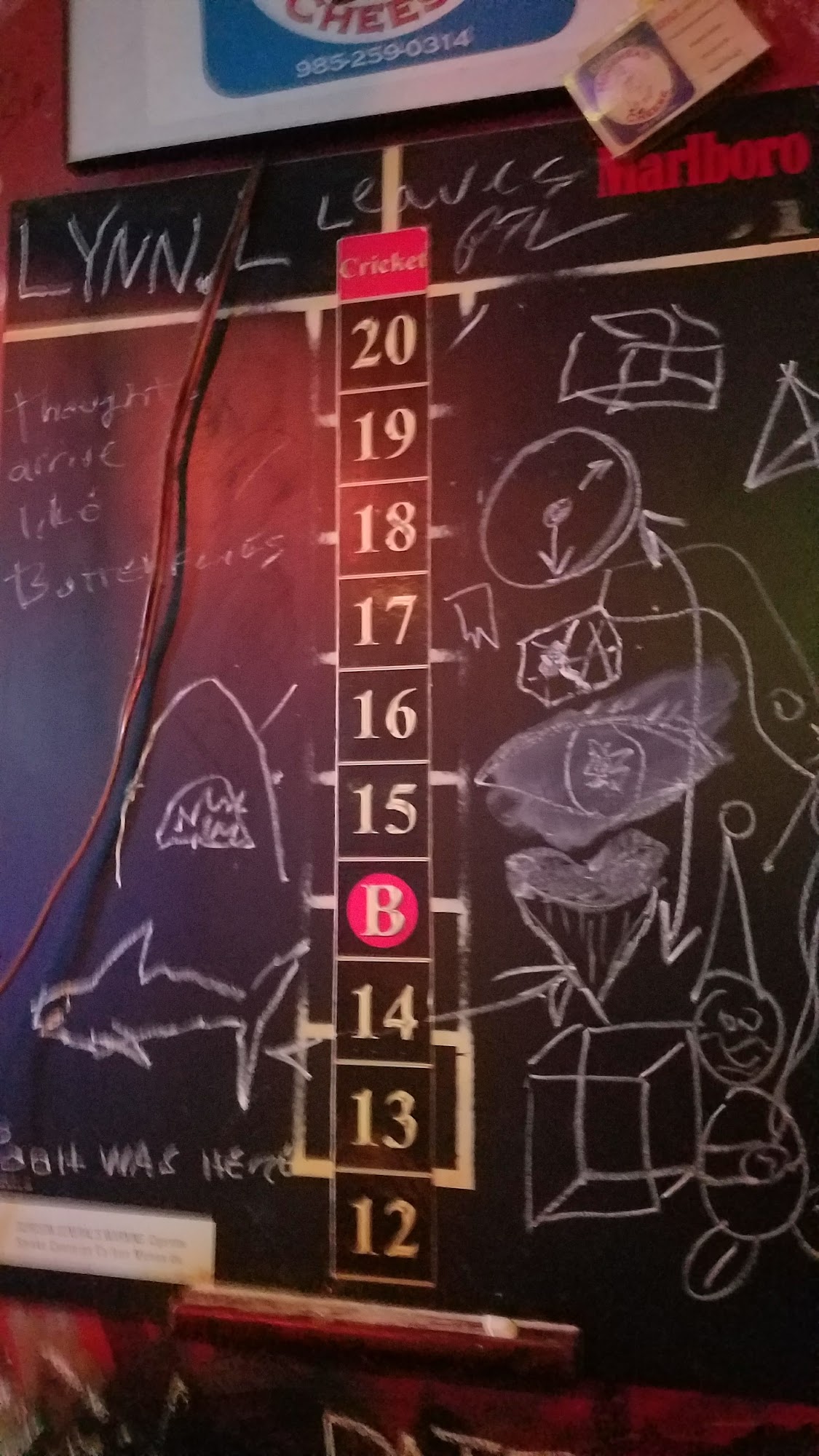 Ruby's Roadhouse Menu