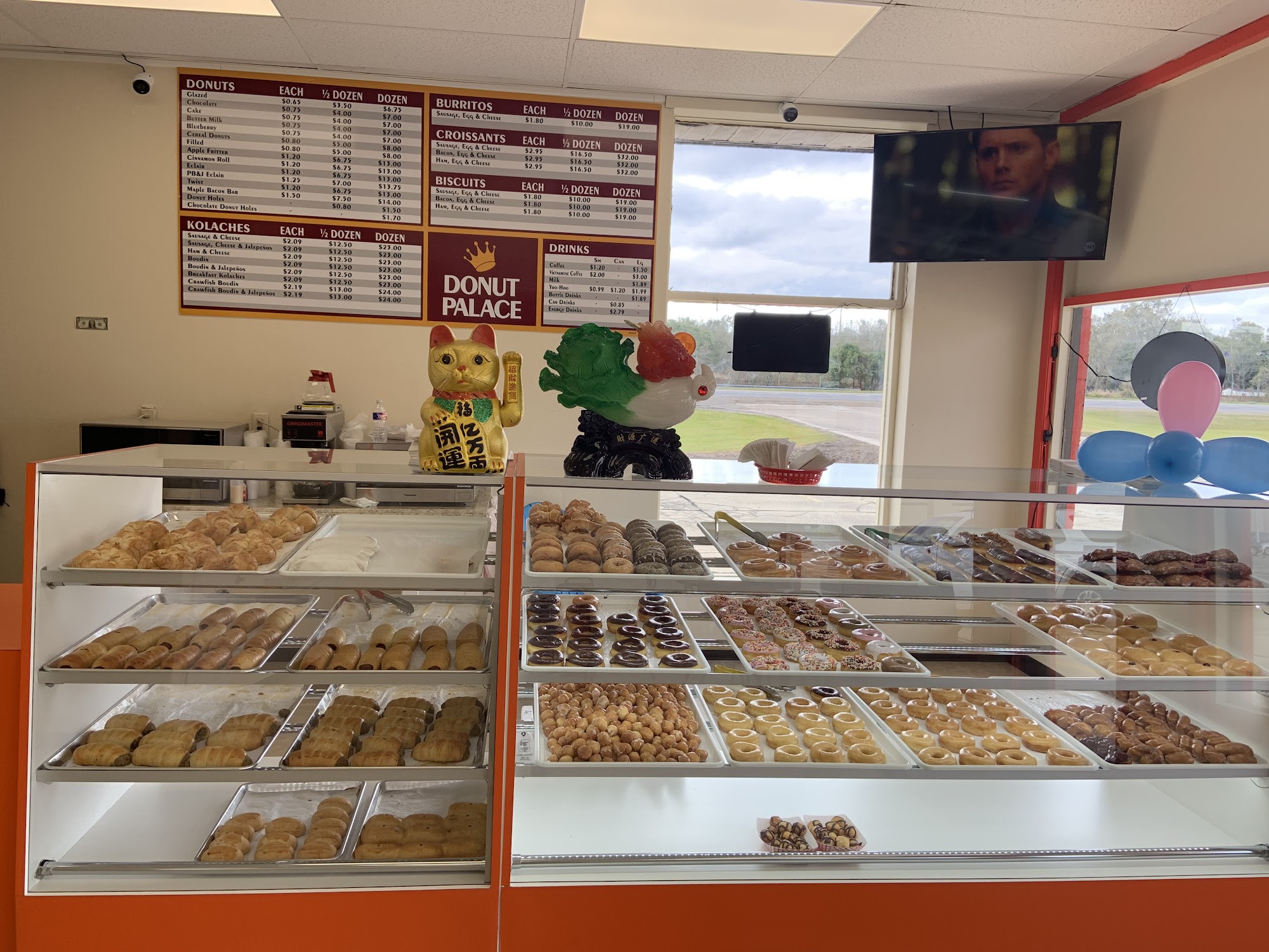 Donut palace Menu