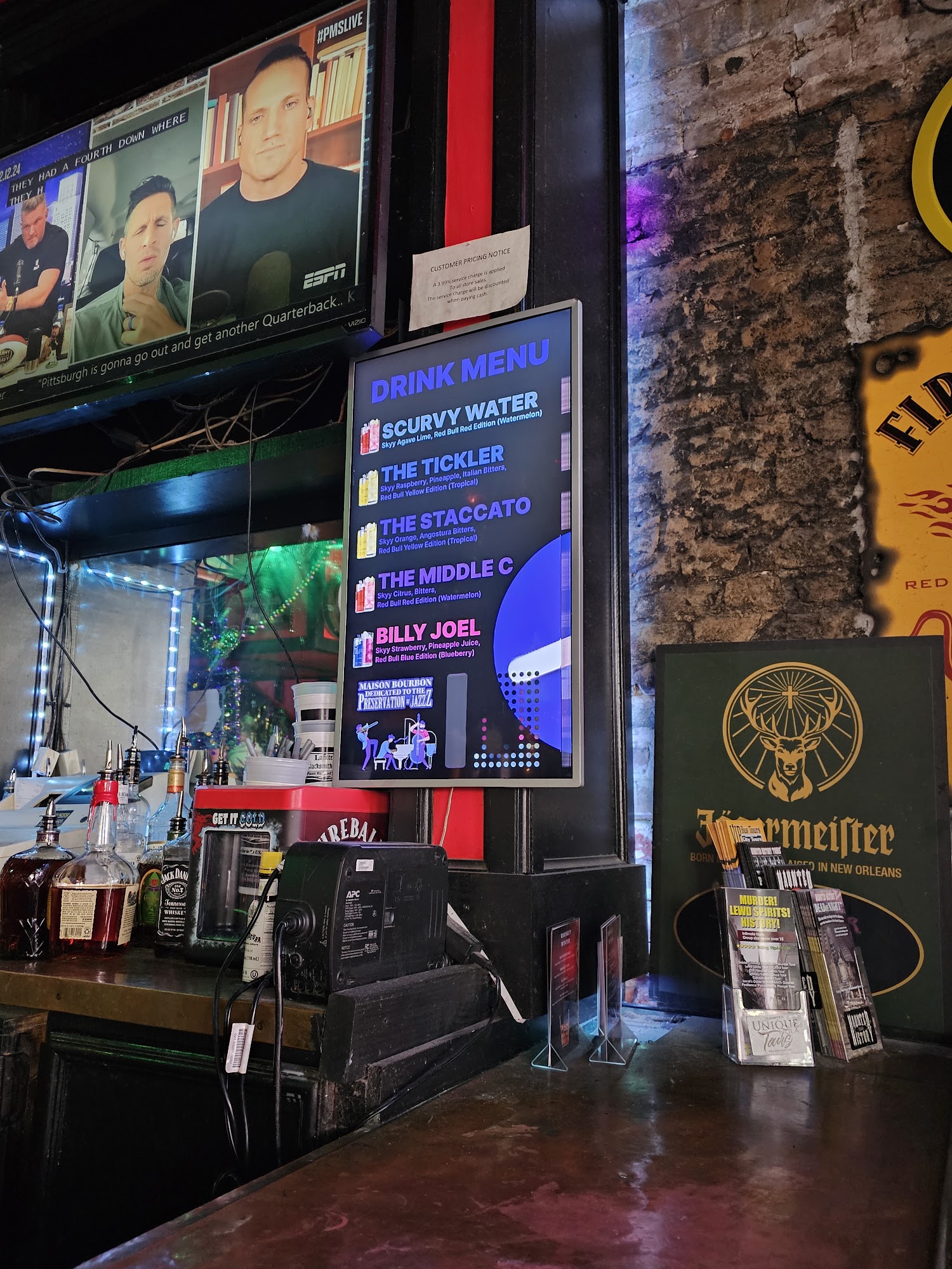 My Bar at 635 Menu