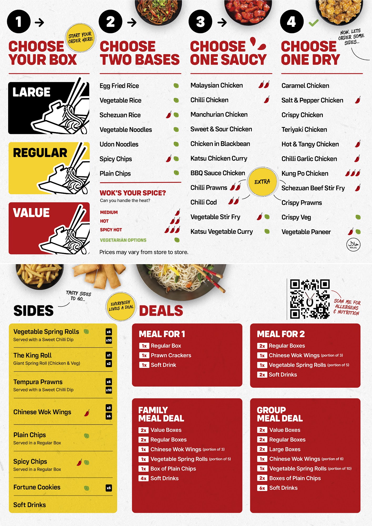 Oodles Preston Menu