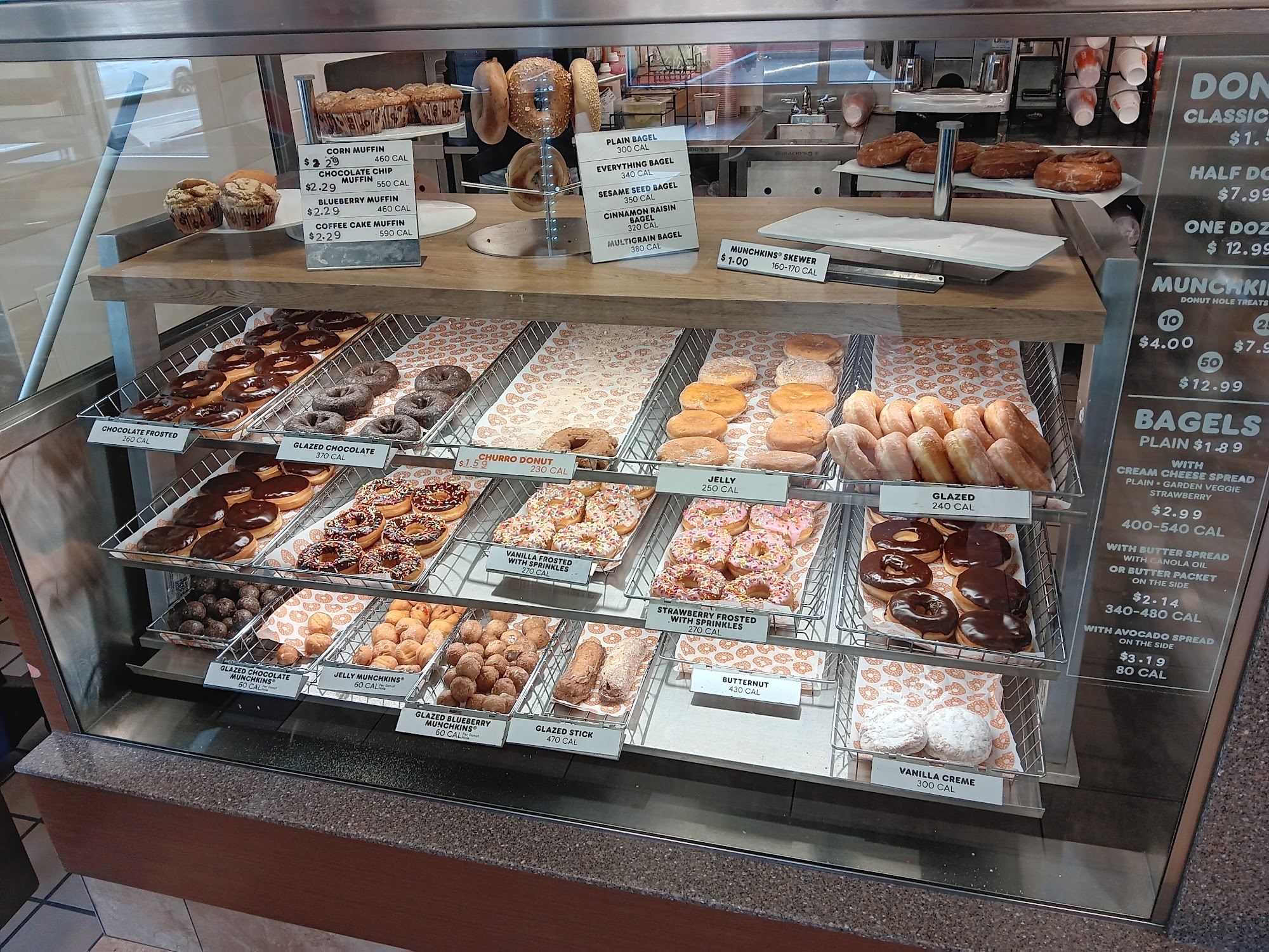 Dunkin' Menu
