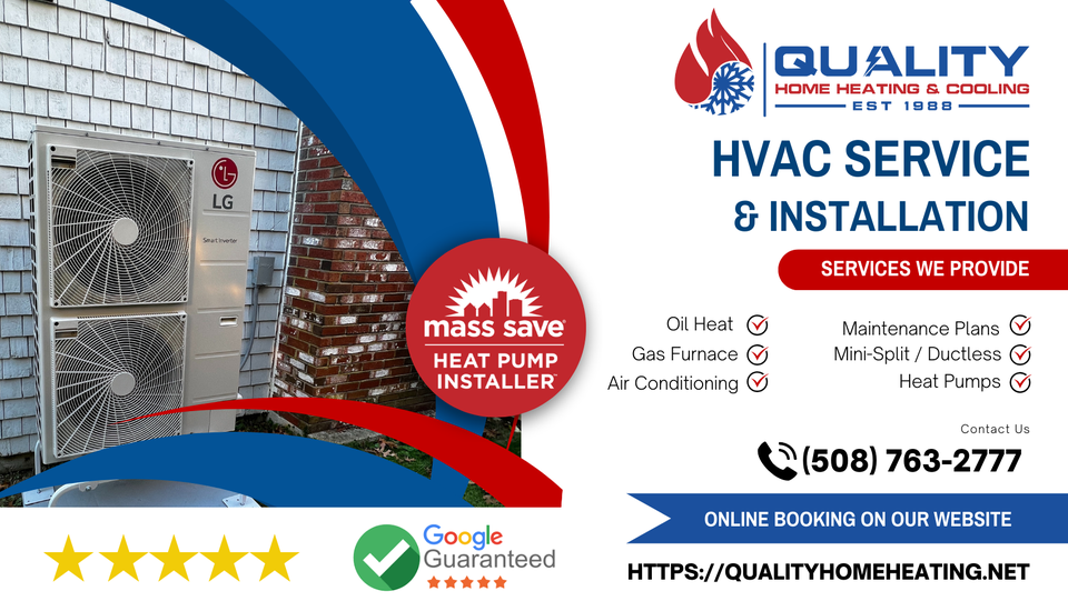 Quality Home Heating 530 B, Spring St Unit# 5, East Bridgewater Massachusetts 02333