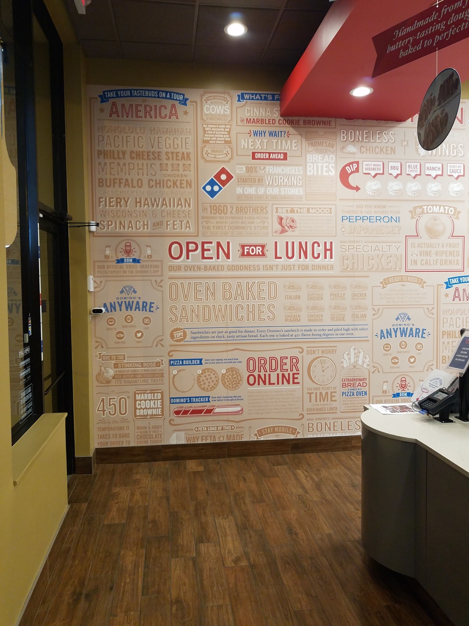Domino's Pizza Menu