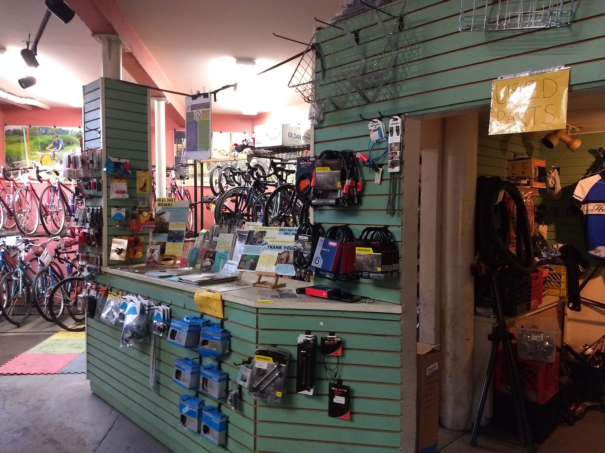 Bikes Not Bombs Hub & Bike Shop