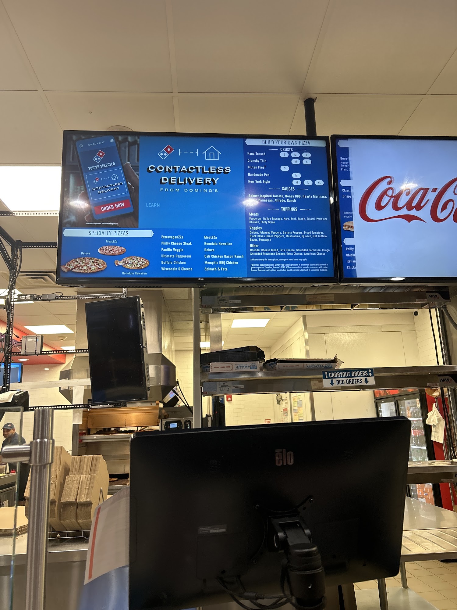 Domino's Pizza Menu