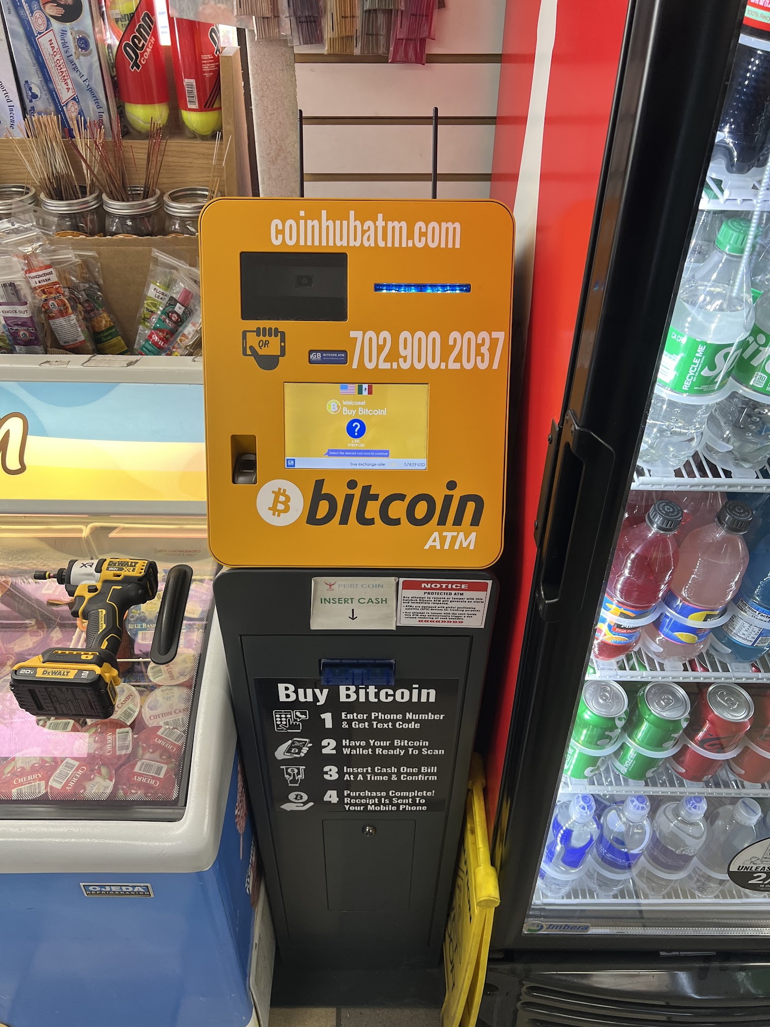 Bitcoin ATM Spencer - Coinhub