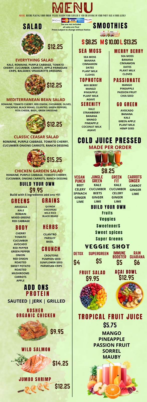 Top Notch Health Food, Stoughton Menu, Reviews, Photos Restaurantji