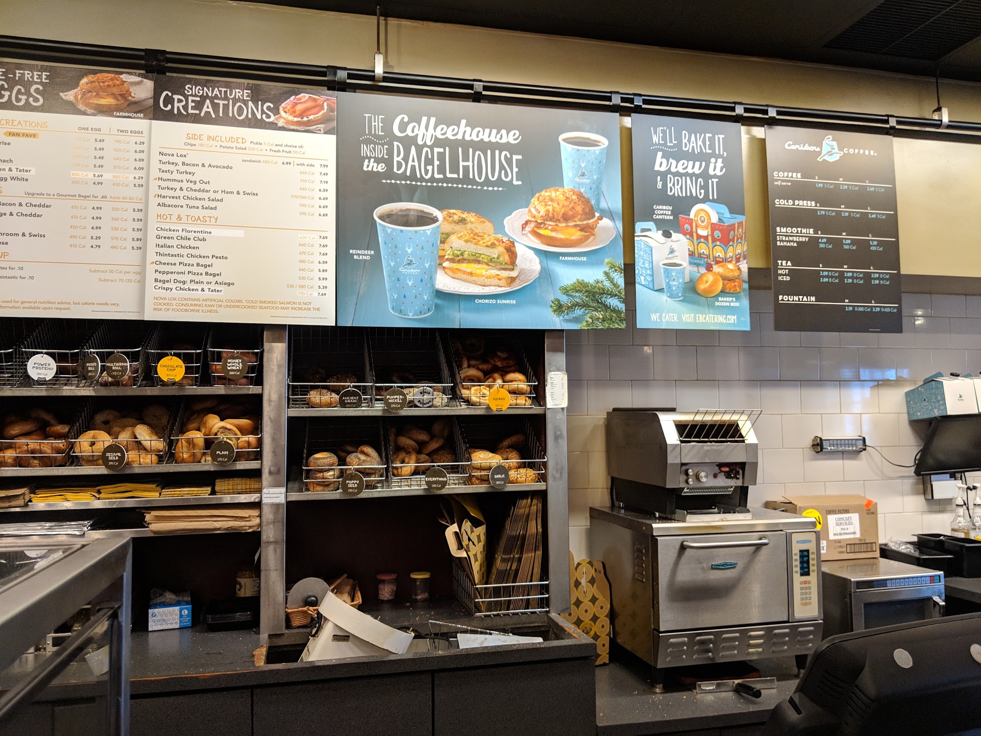 Einstein Bros. Bagels Menu