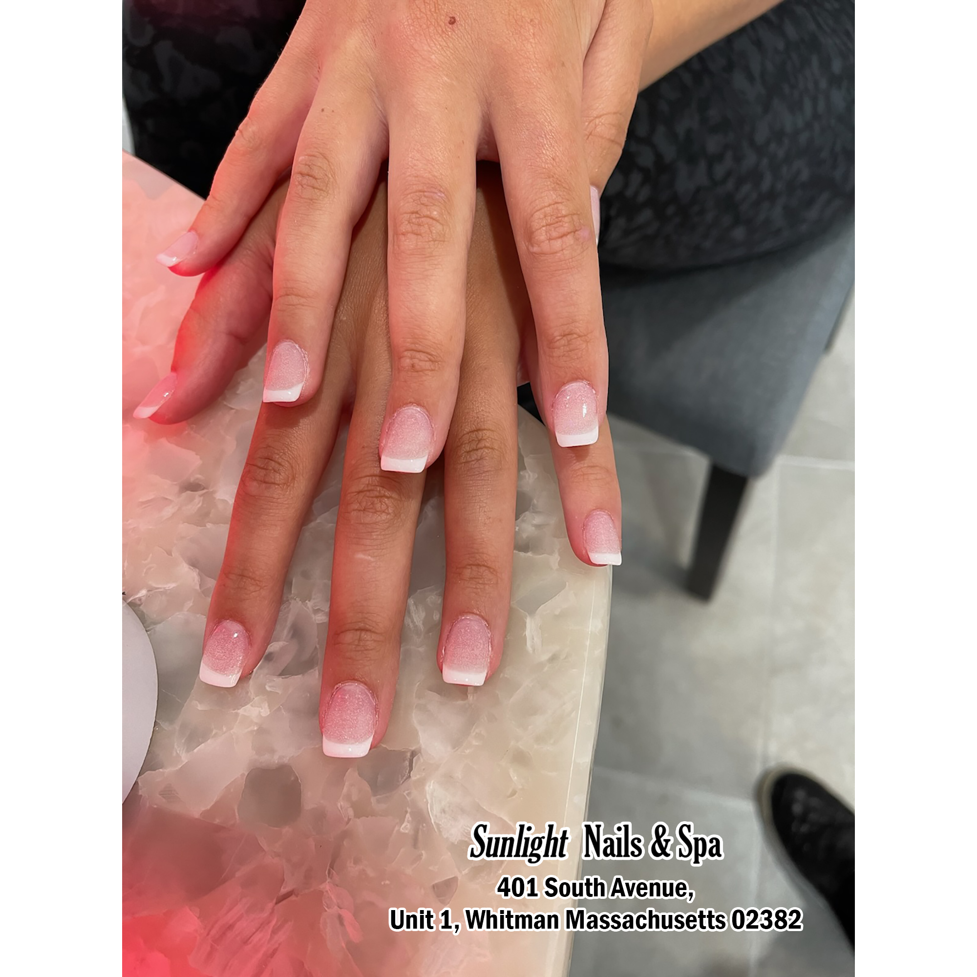 Sunlight Nails and Spa 401 South Ave #1, Whitman Massachusetts 02382