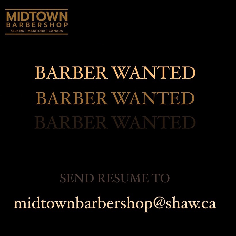 Midtown Barbershop 226B Manitoba Ave, Selkirk Manitoba R1A 0Y5