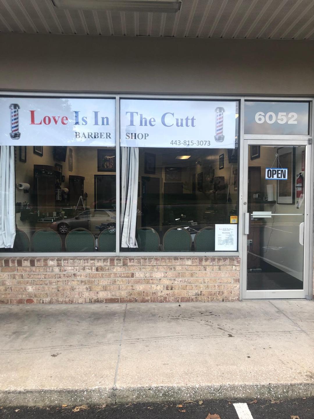 Love Is In The Cutt Barber Shop