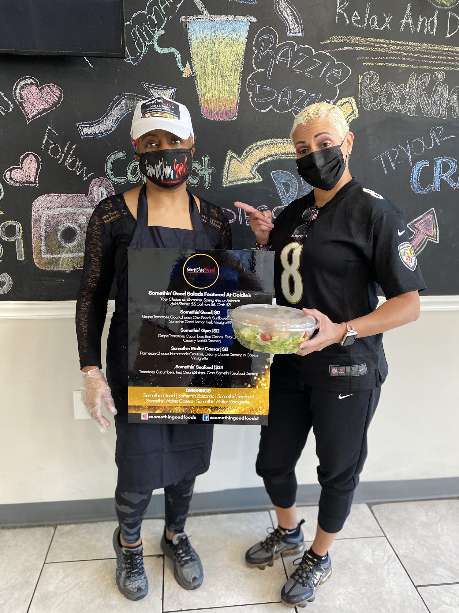 Somethin Good Foods & Events Menu