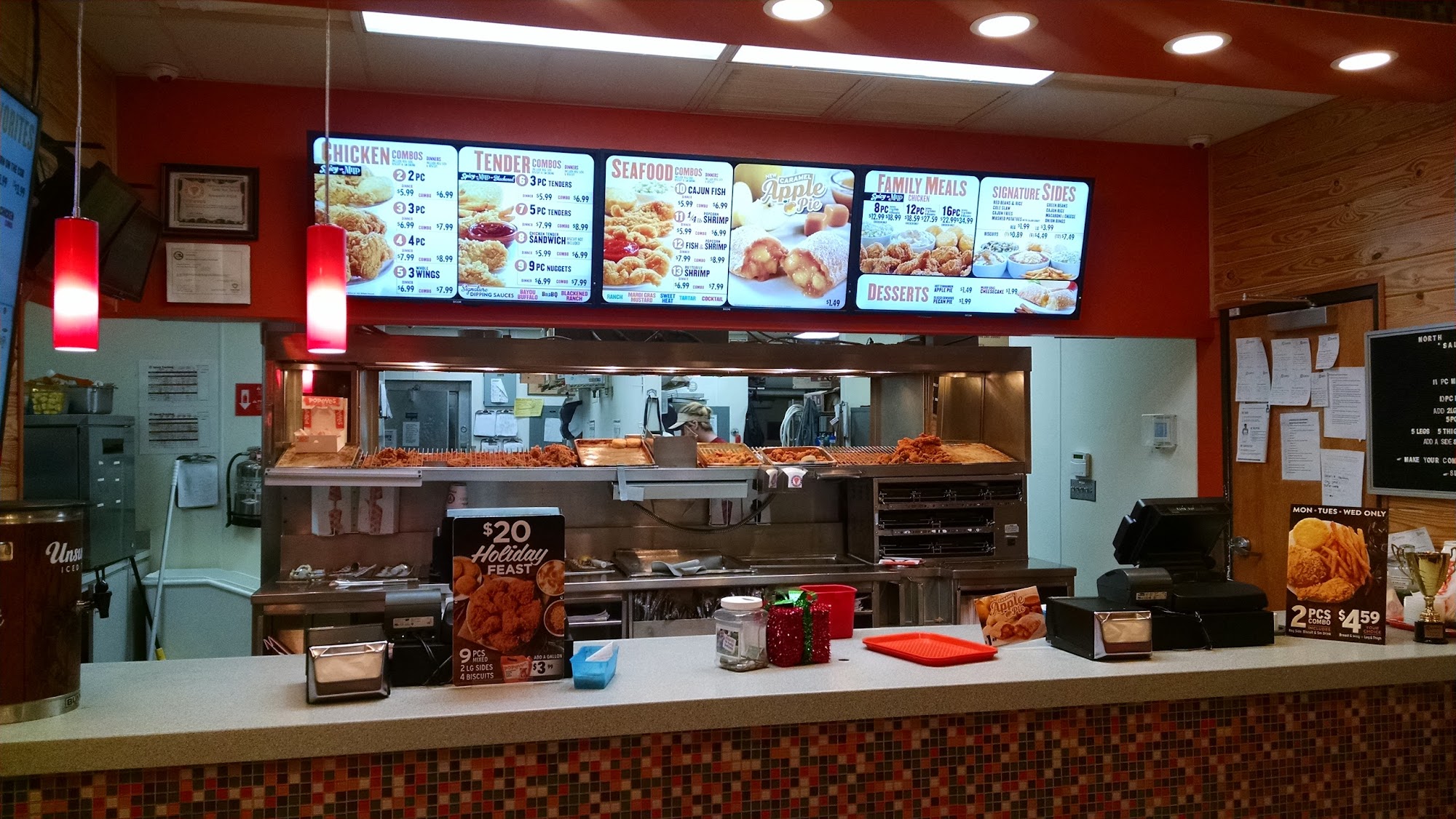 Popeyes Louisiana Kitchen Menu