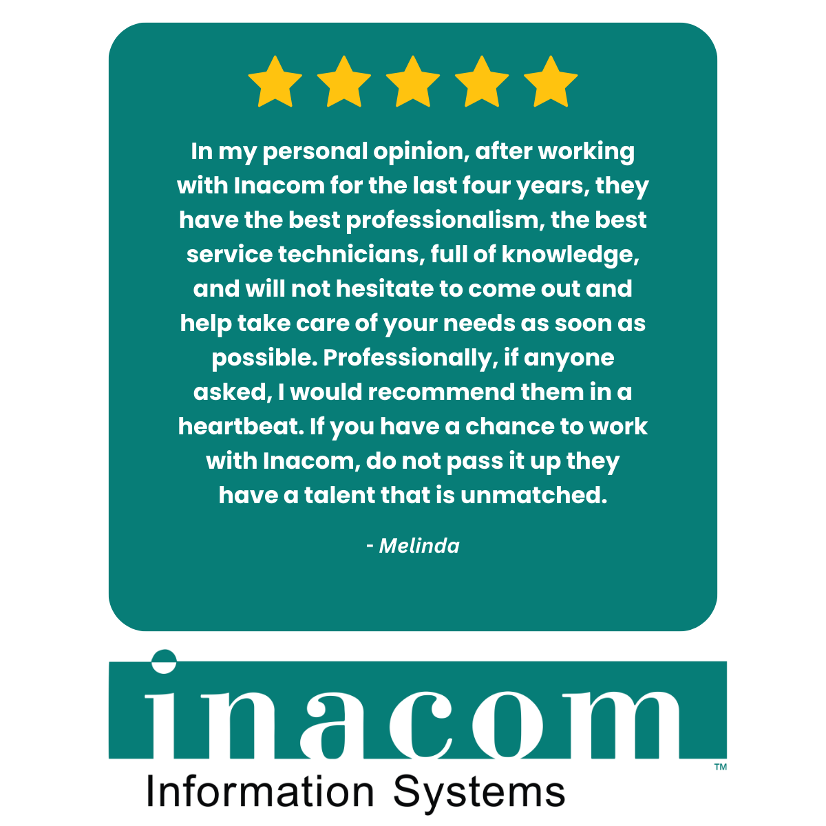 Inacom Information Systems 111 Davis St, Salisbury, MD 21804