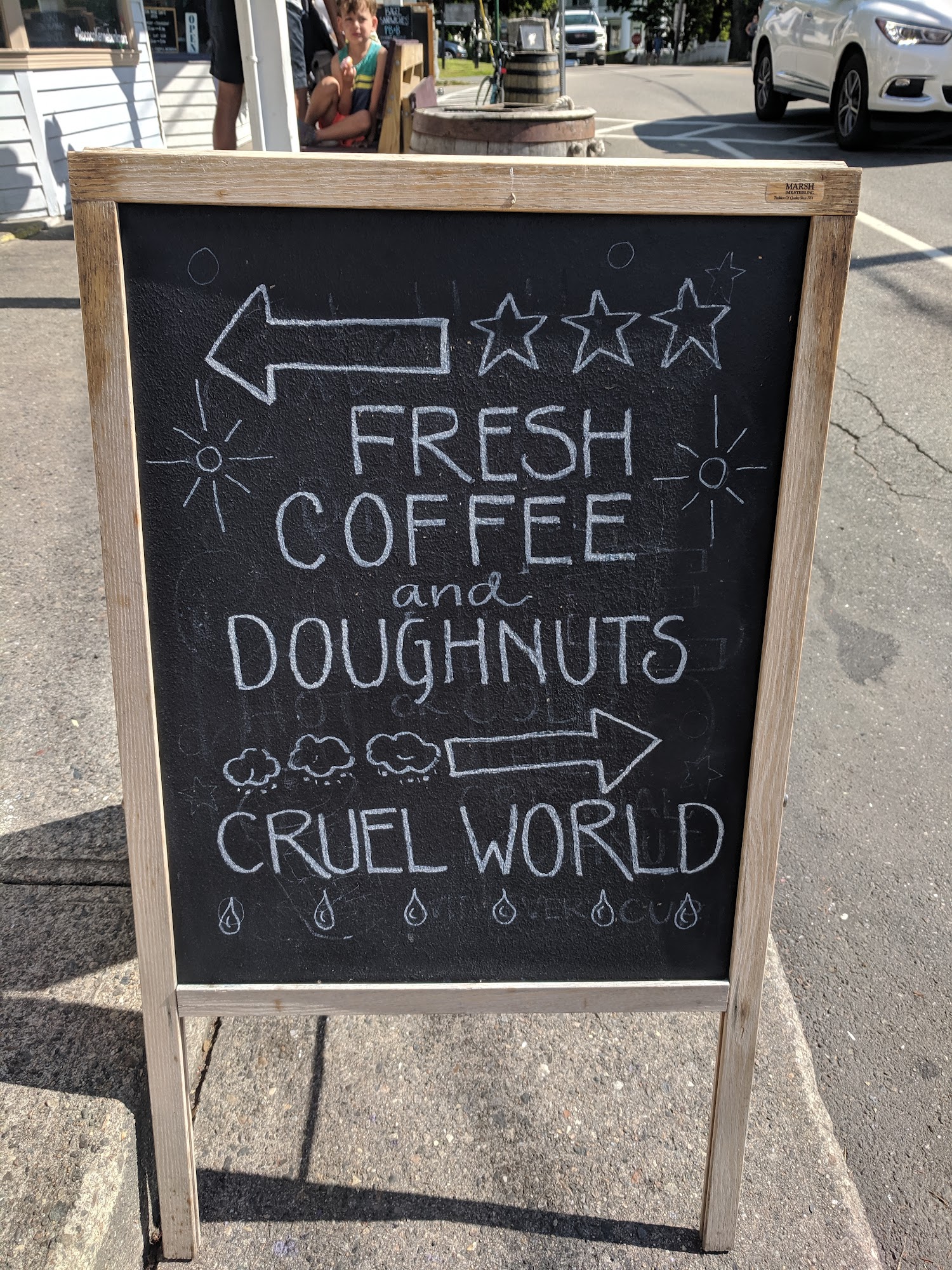 Satellite Doughnuts Menu
