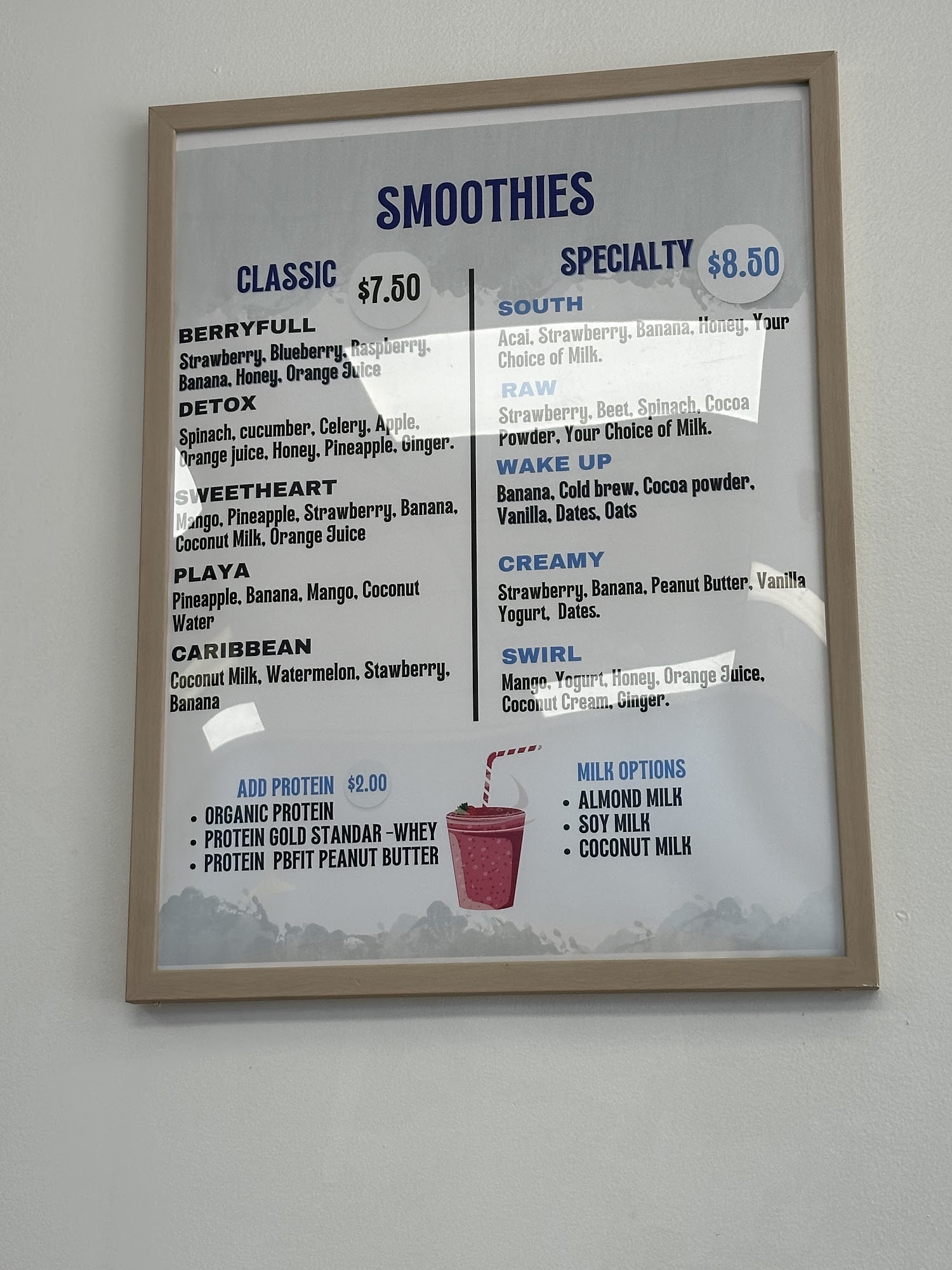 Berryfull Sanford Menu