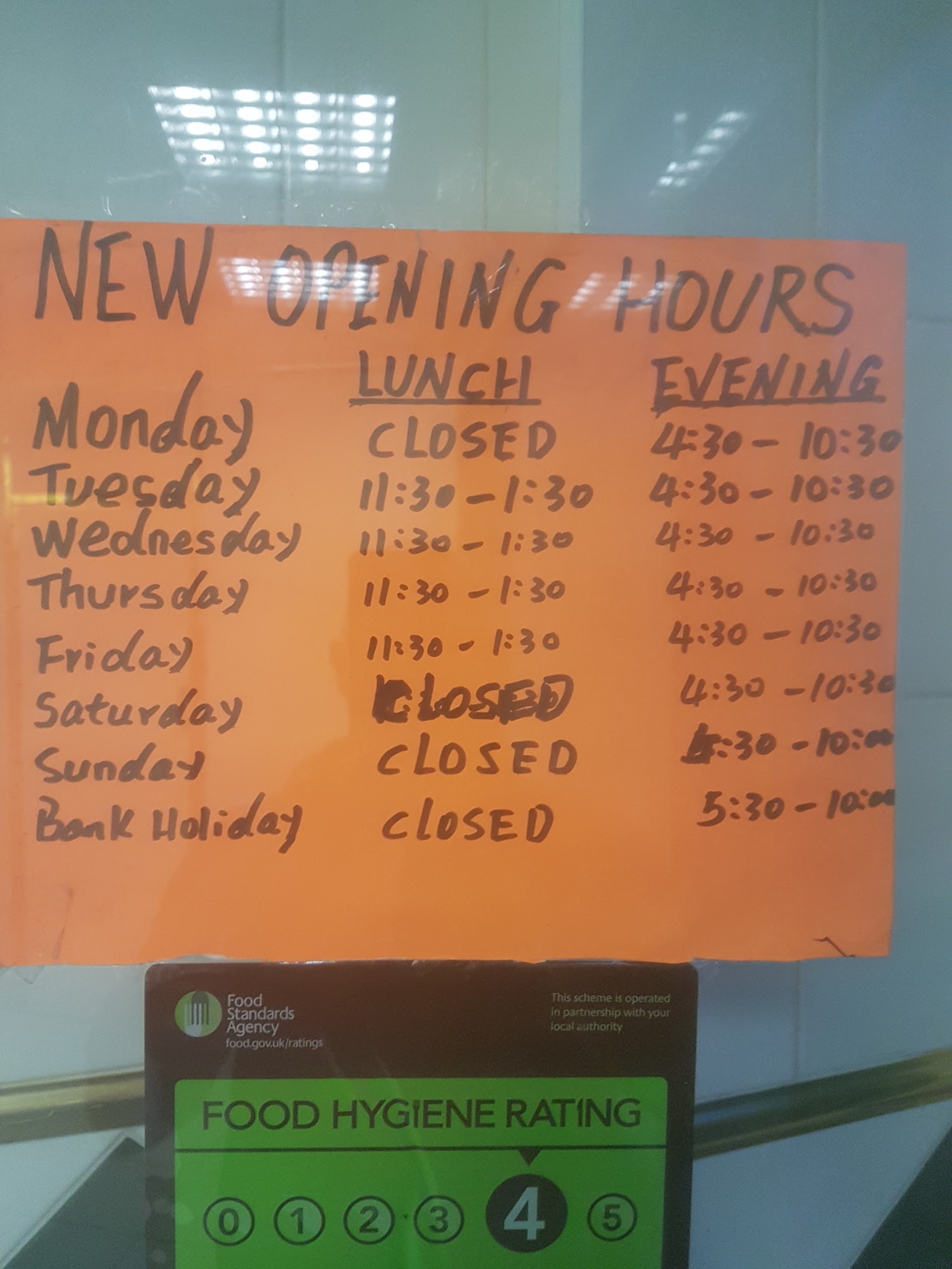 C.K. Wai Fish & Chips Menu