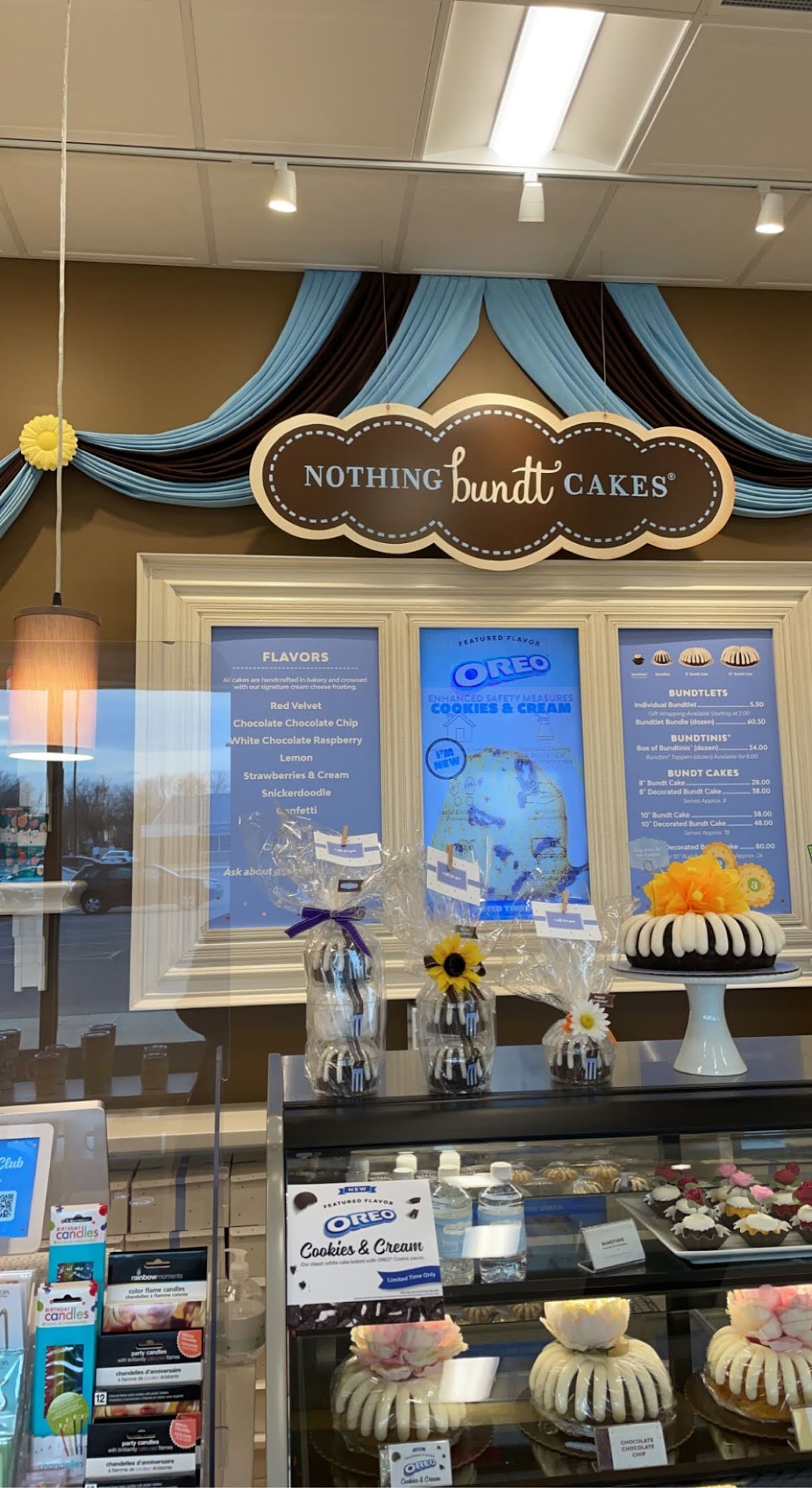 Nothing Bundt Cakes Menu