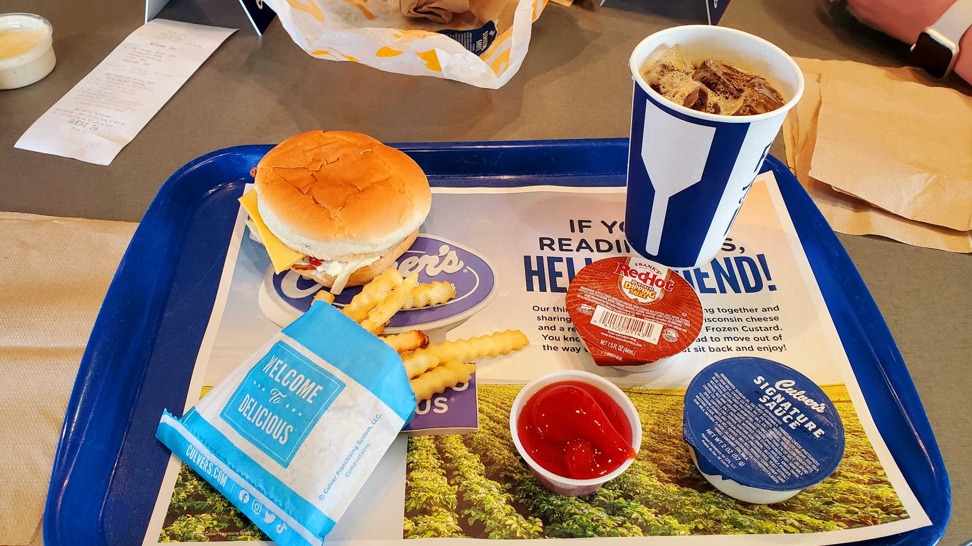 Culver’s Menu
