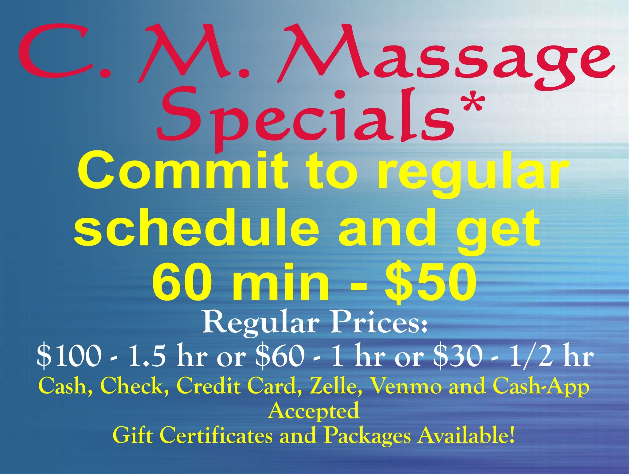 C. M. Massage - Clinical, Medical Massage 800 E Ellis Rd, Norton Shores Michigan 49441