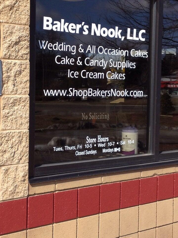 Baker's Nook LLC Menu