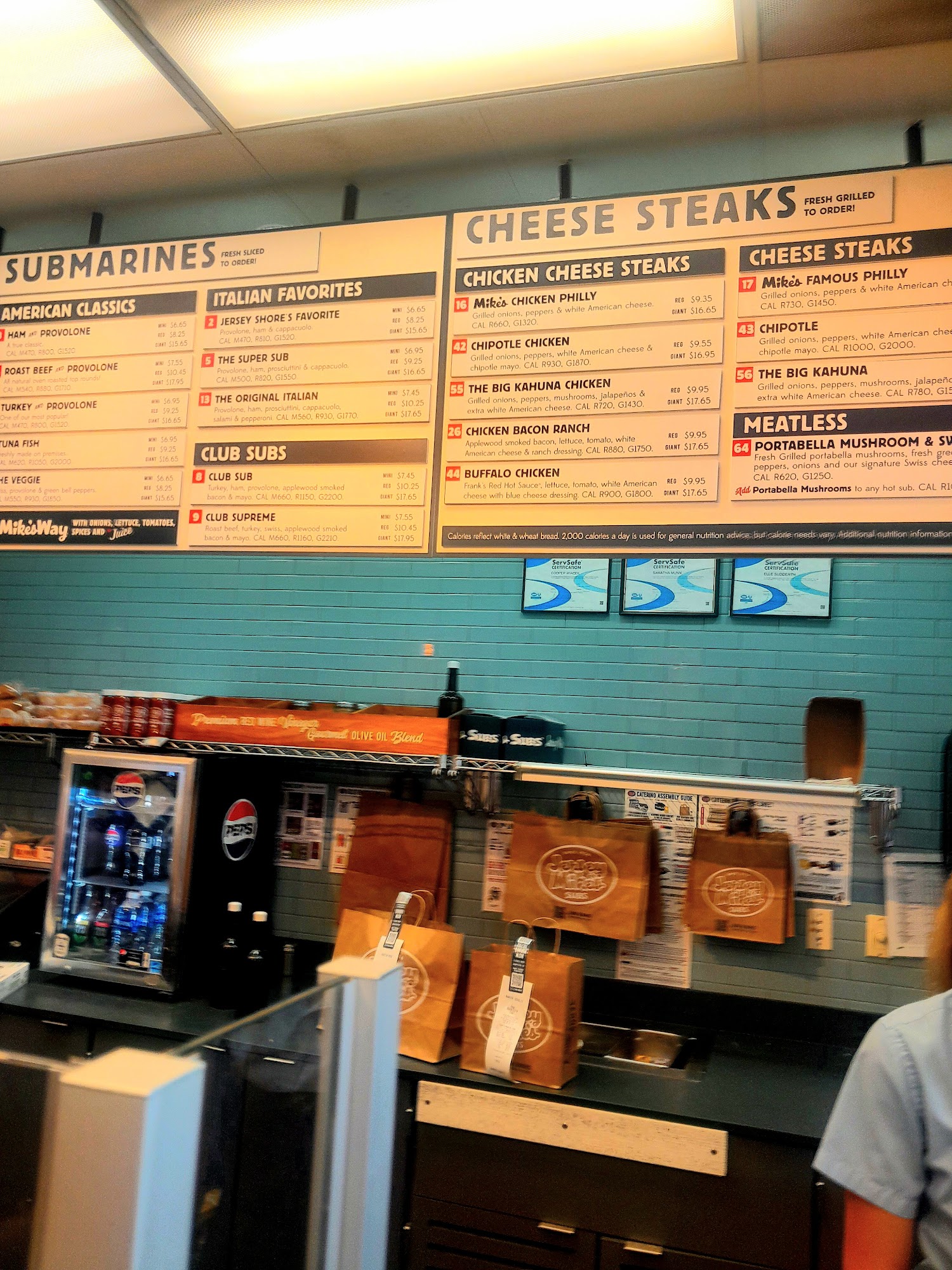 Jersey Mike's Subs Menu