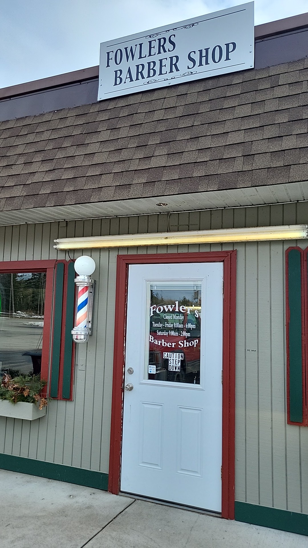 Fowlers Barber Shop 2268 M-76, West Branch Michigan 48661