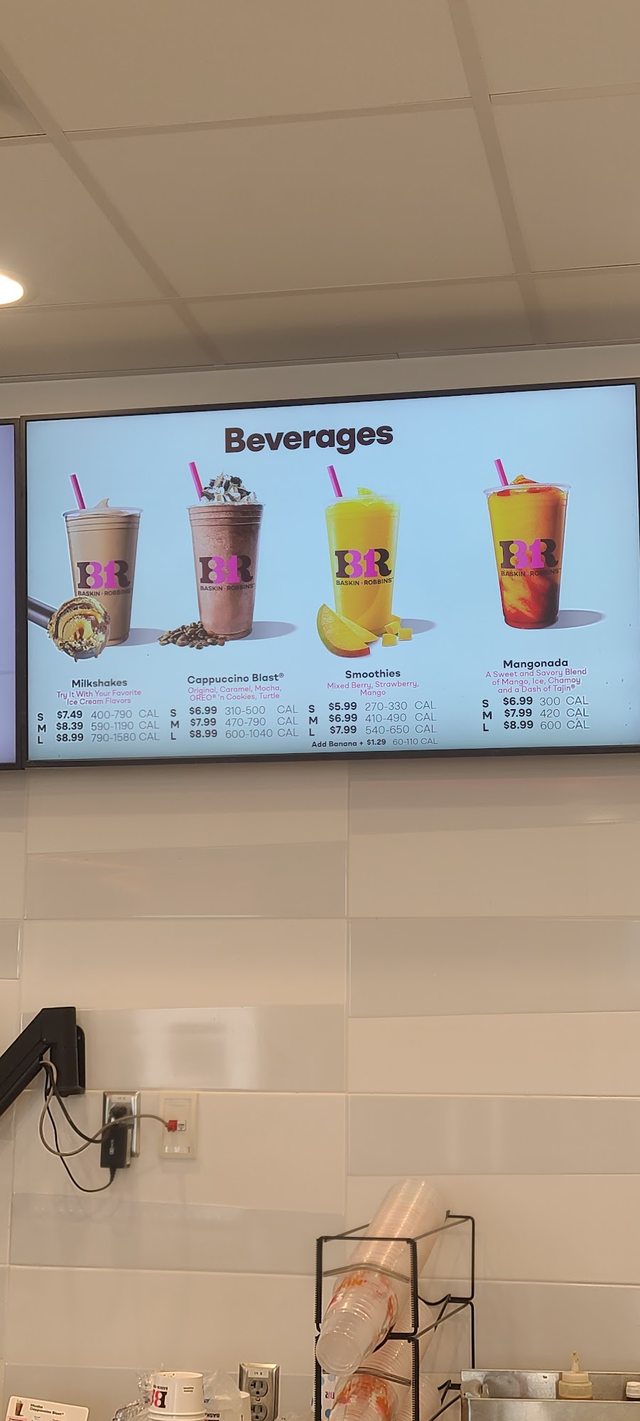 Dunkin' Menu