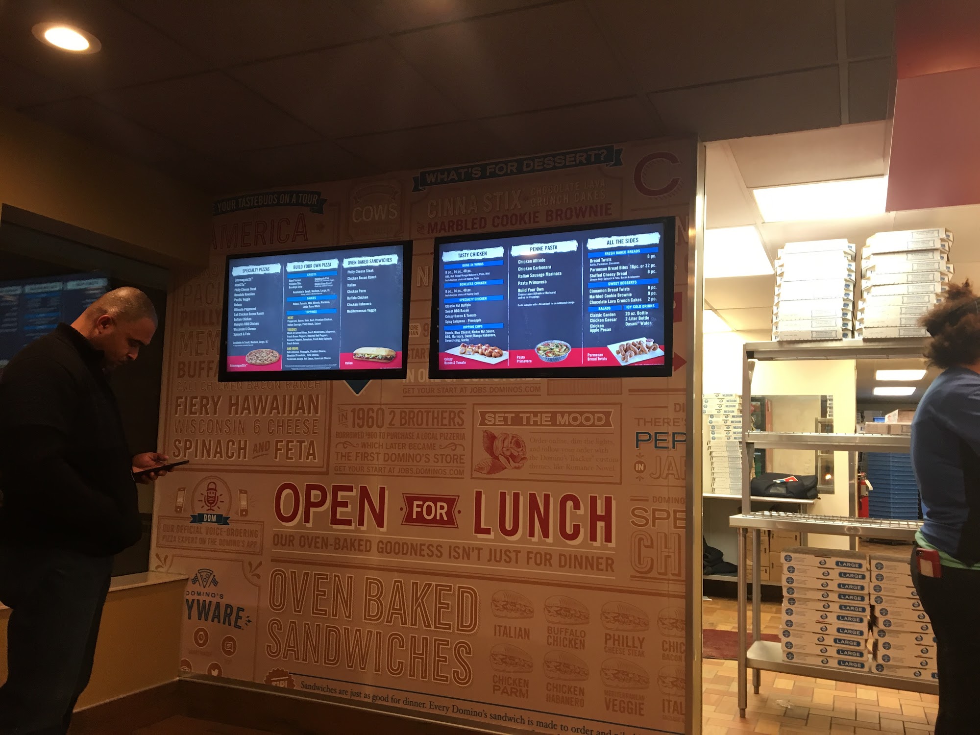 Domino's Pizza Menu