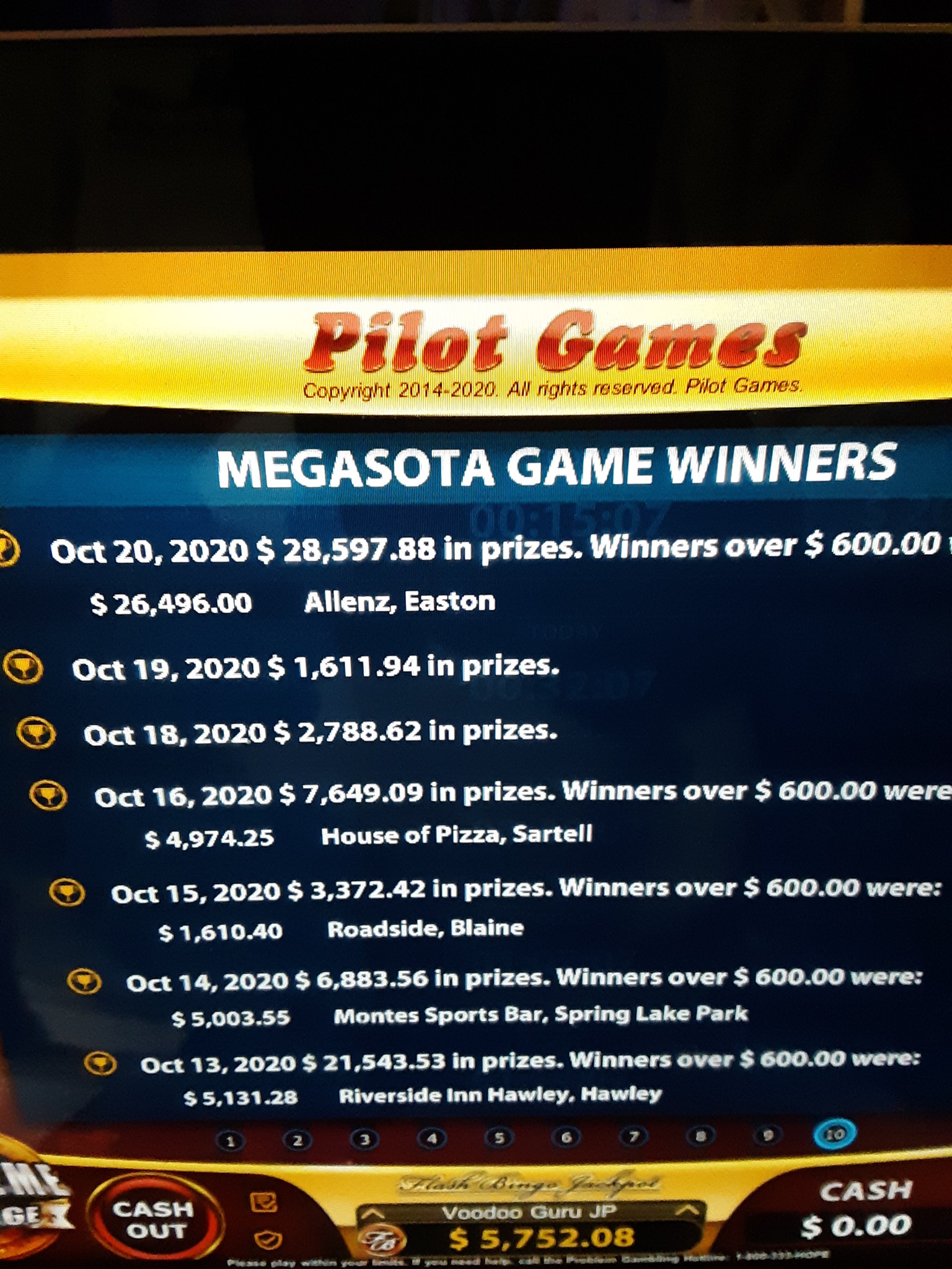 Alan's Bar of Easton Menu