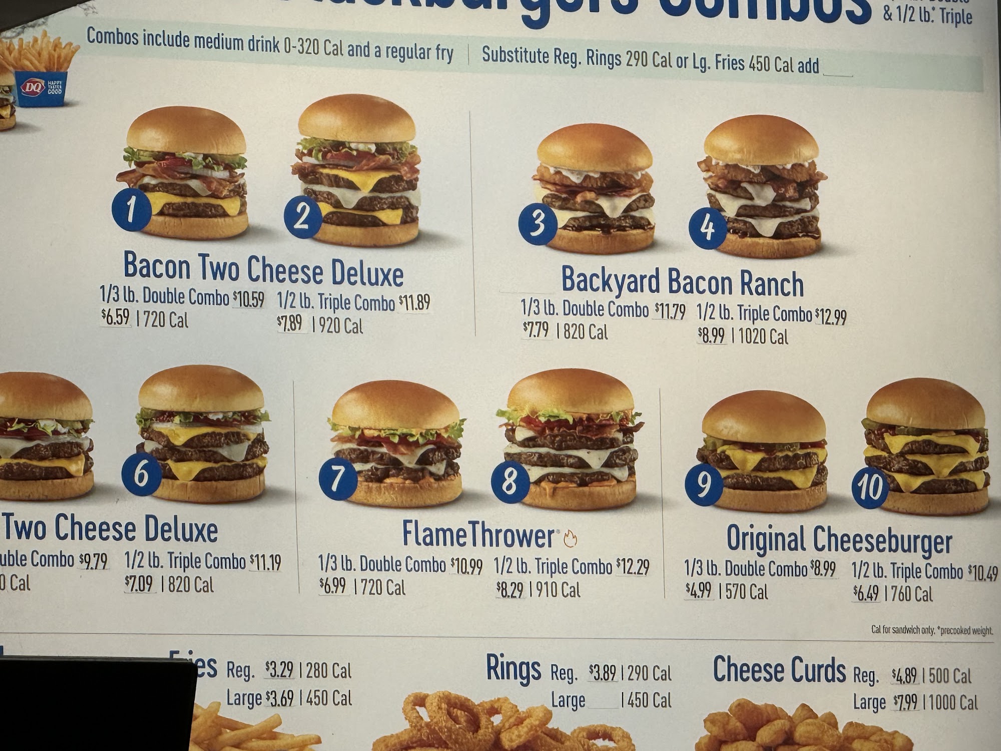 Dairy Queen Grill & Chill Menu