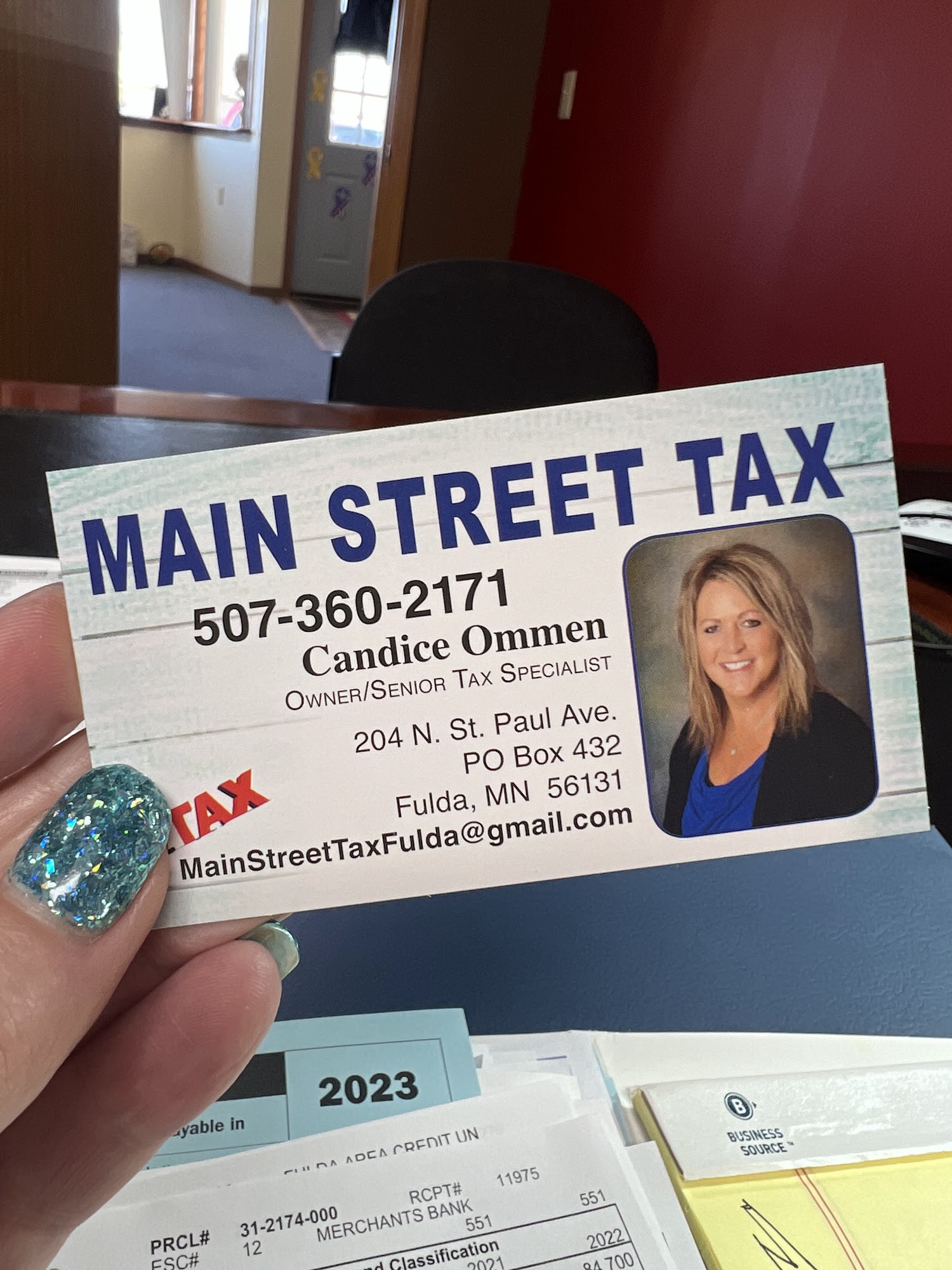Main Street Tax Fulda 204 N St Paul Ave, Fulda Minnesota 56131