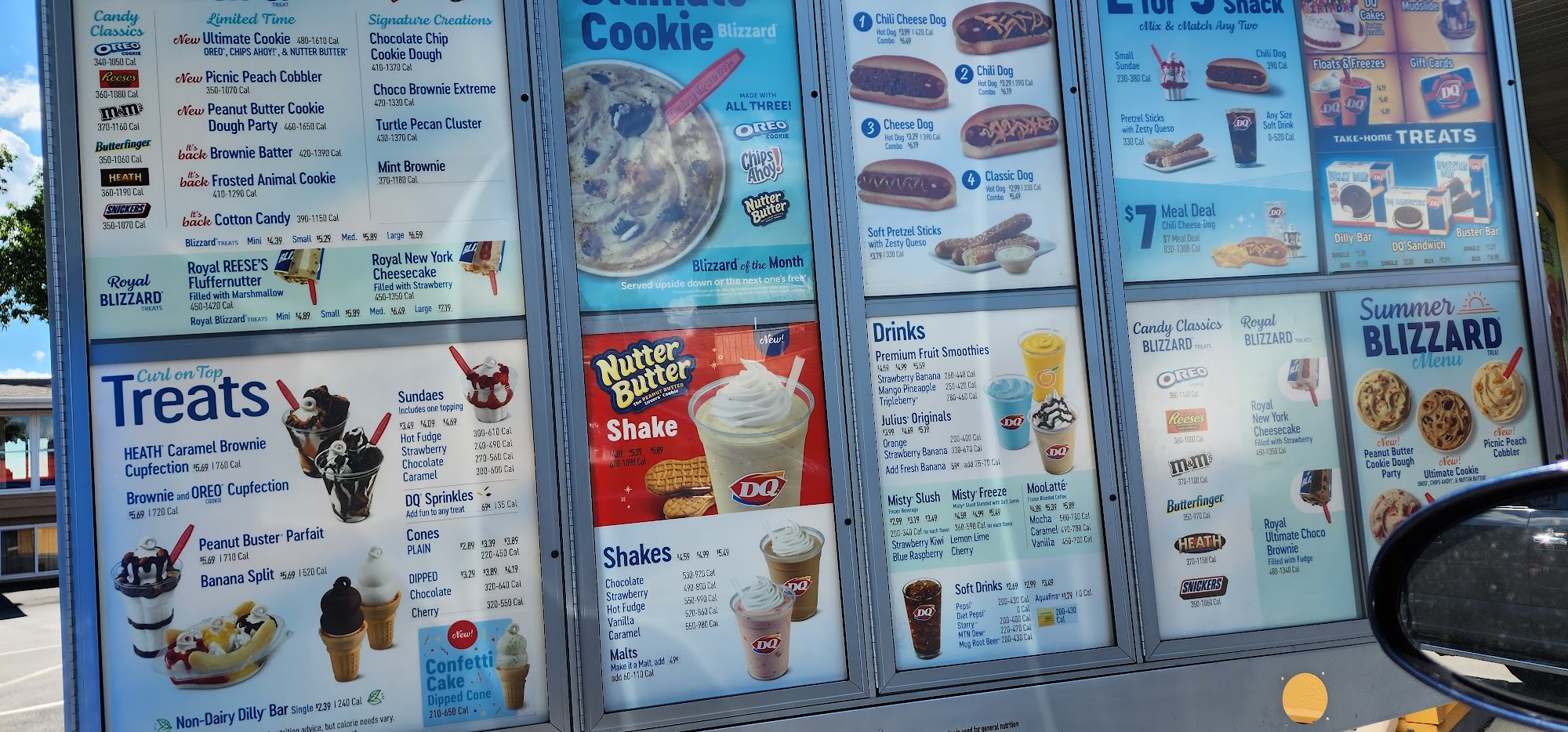 Dairy Queen (Treat) Menu