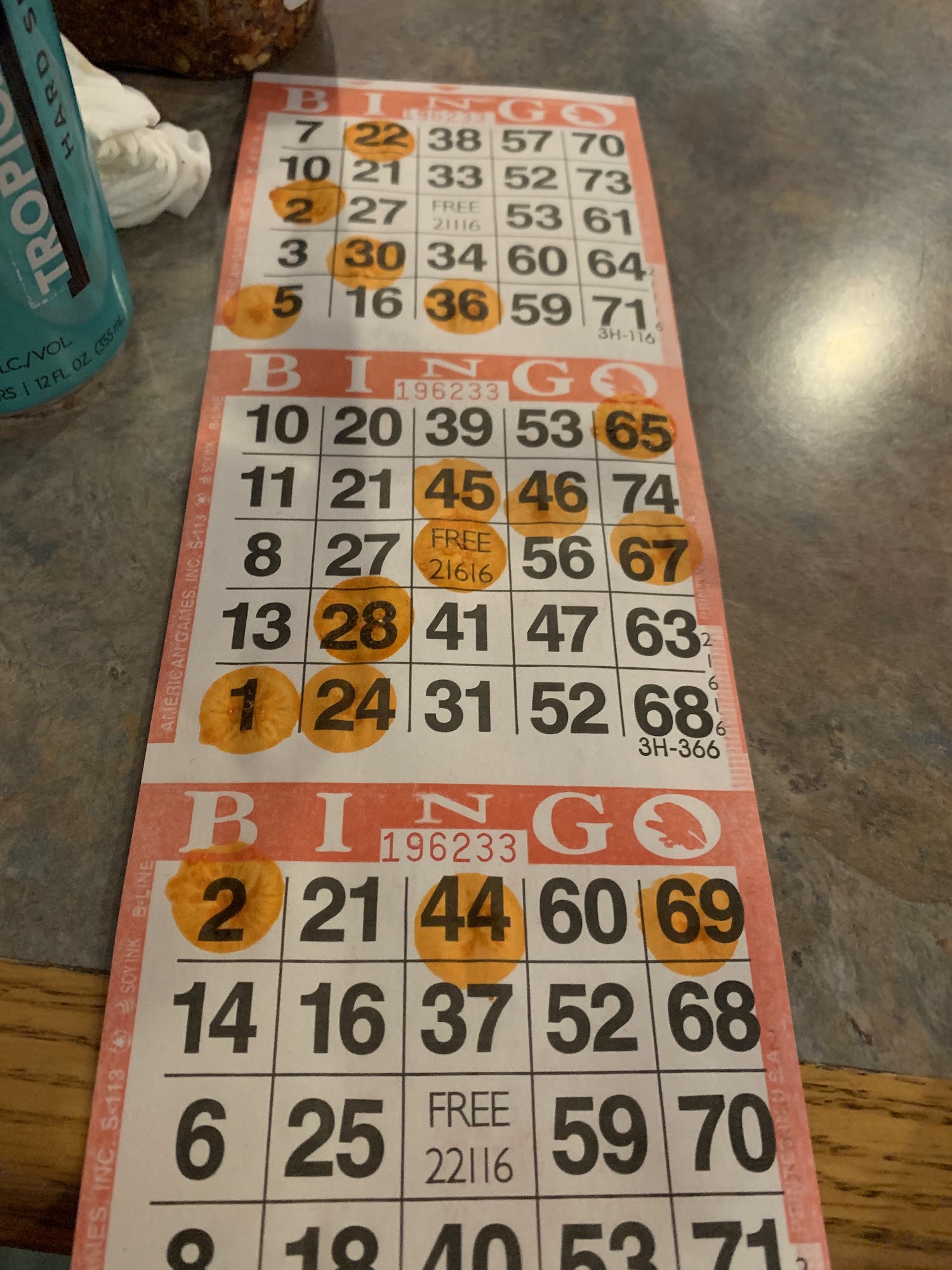 Woody's Bar & Offsale Menu