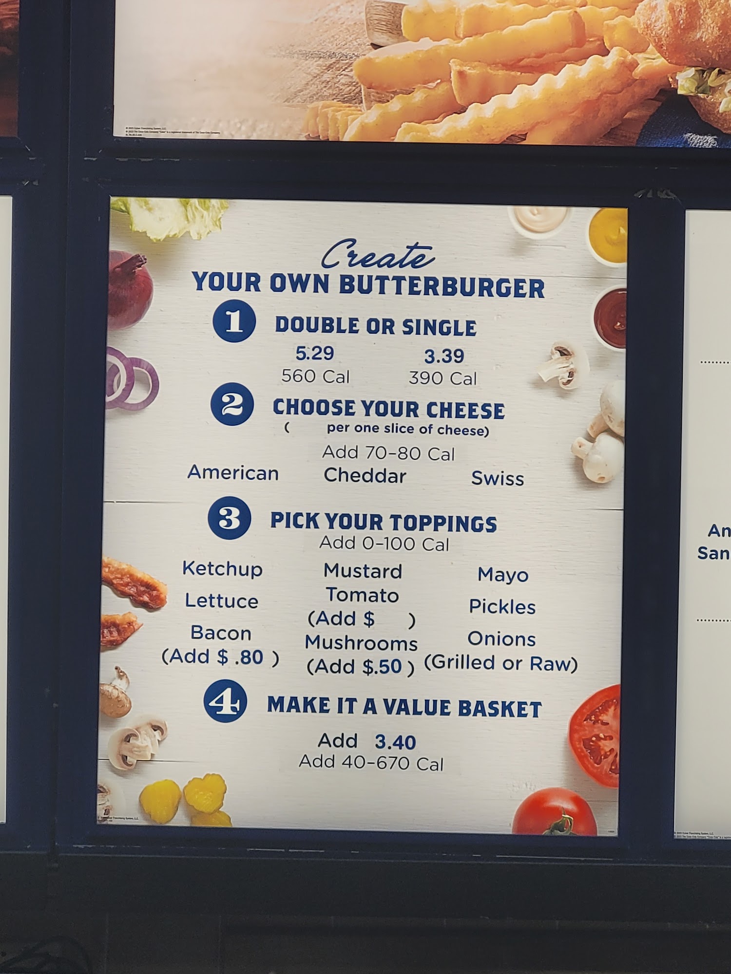 Culver’s Menu