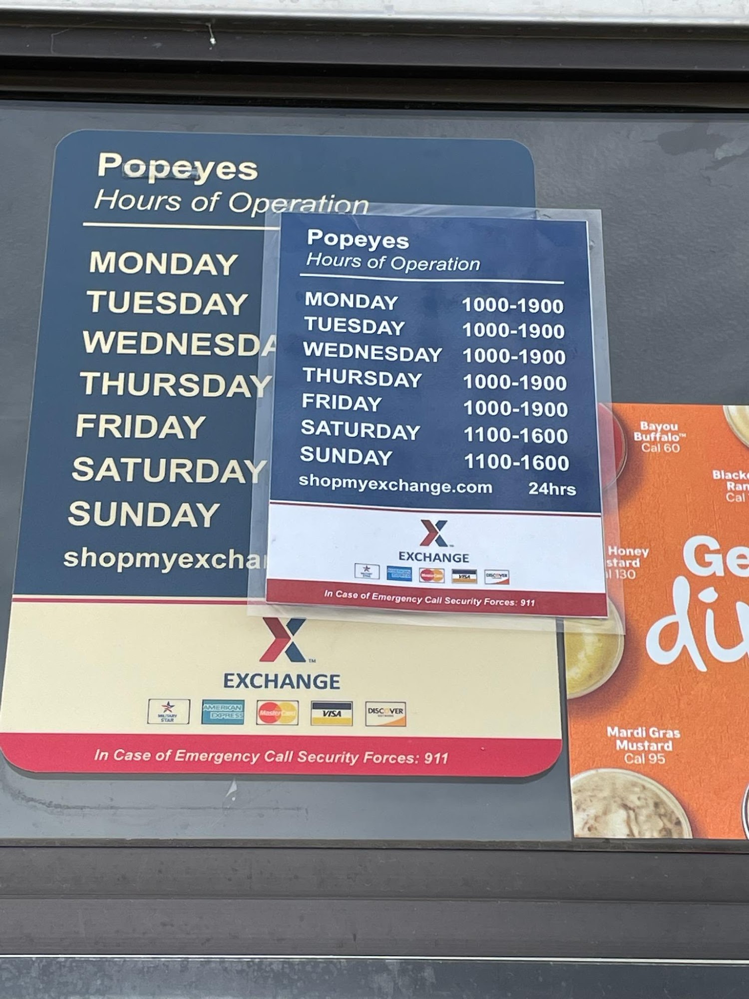 Popeyes Louisiana Kitchen Menu