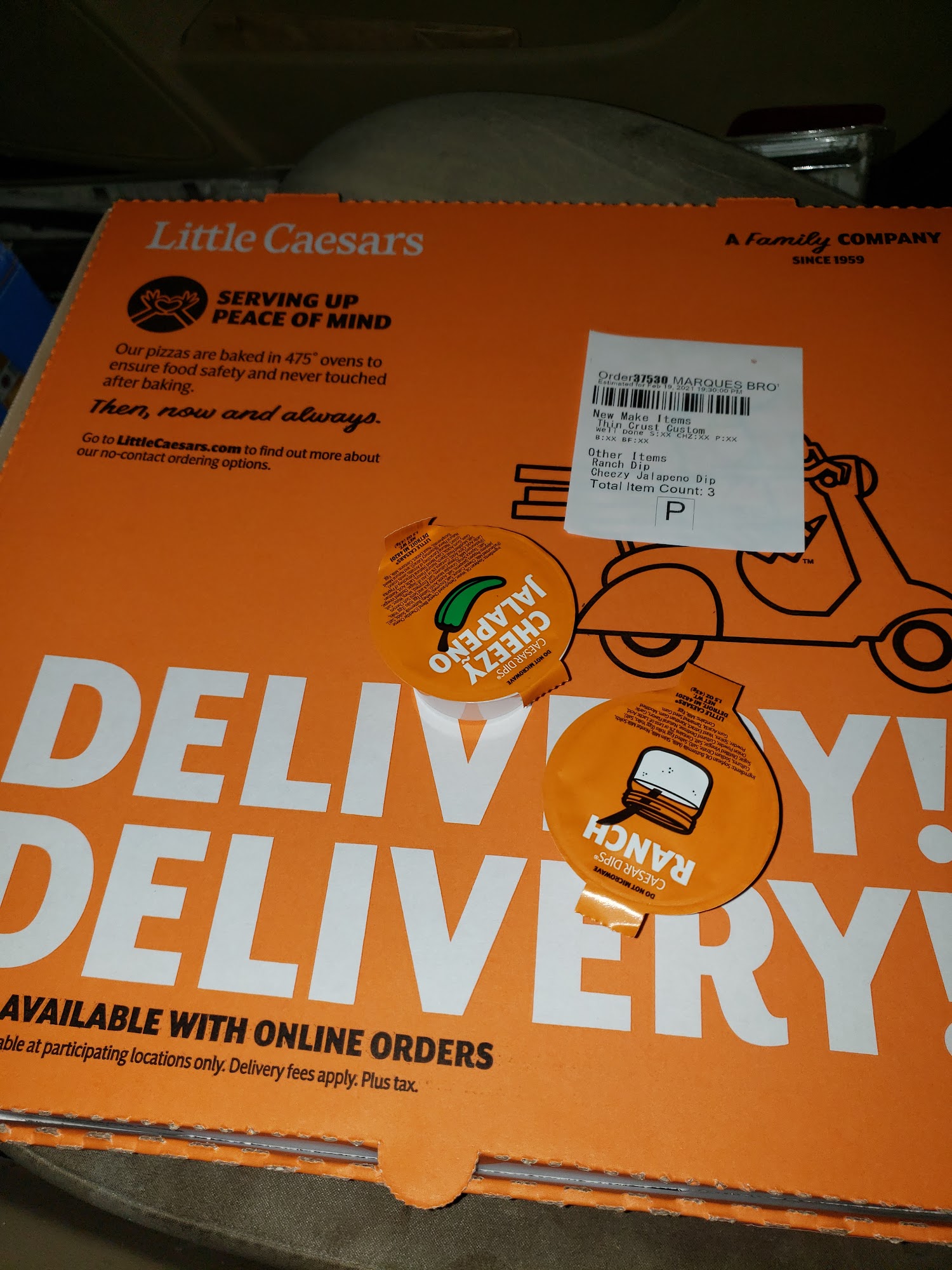 Little Caesars Pizza Menu