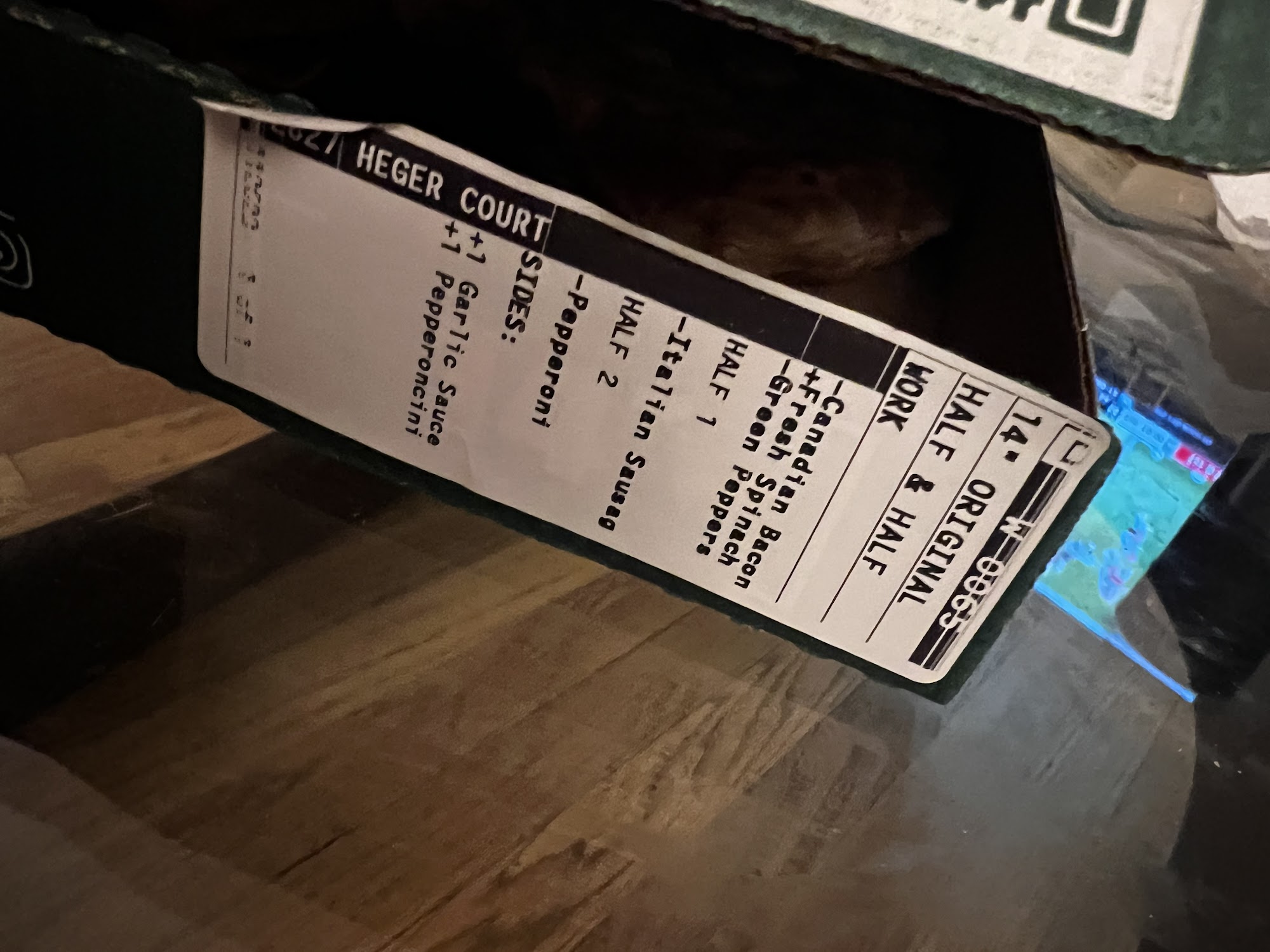 Papa Johns Pizza Menu