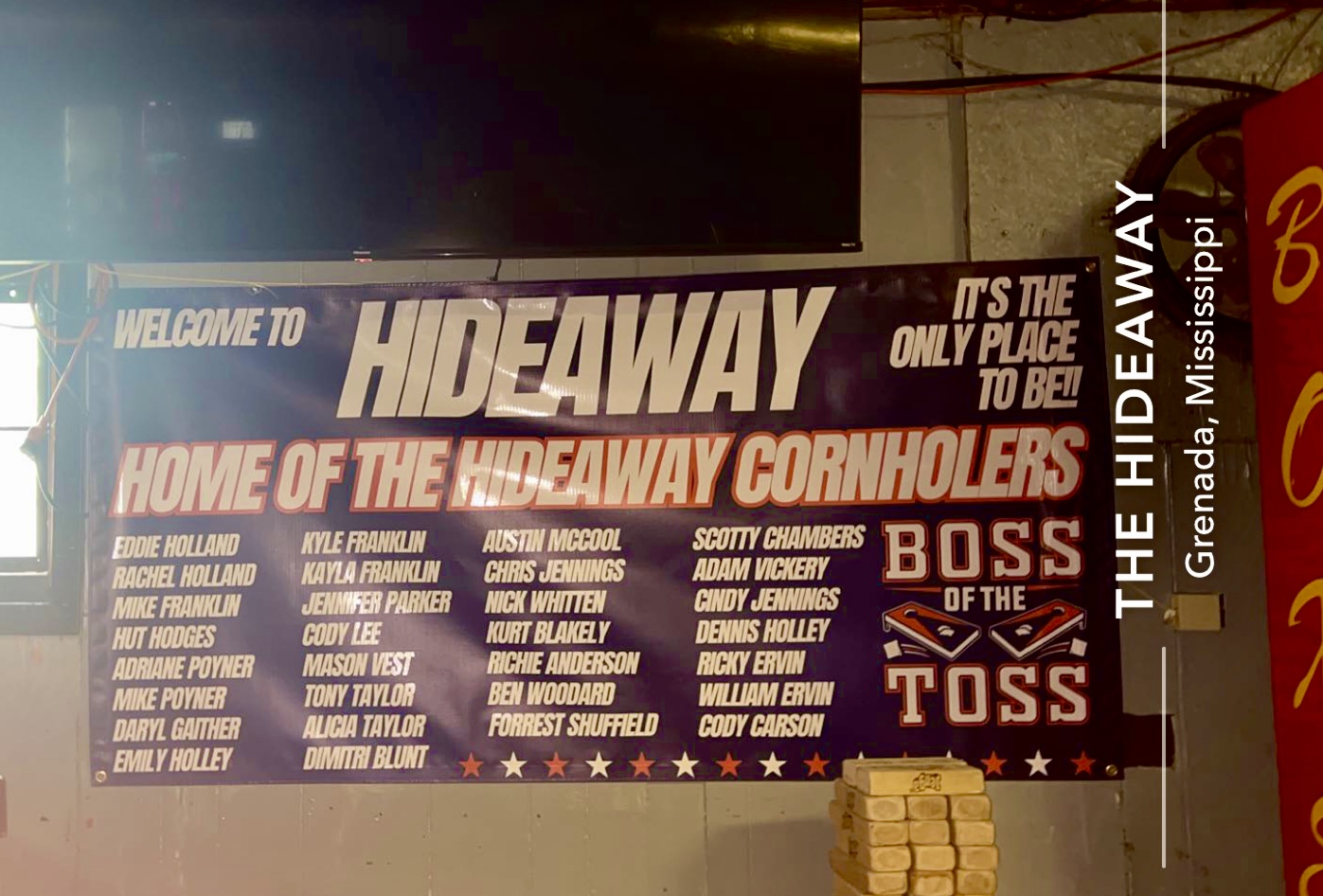HIDEAWAY BAR Menu