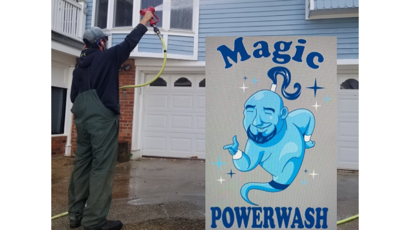 Magic Power wash and Painting
