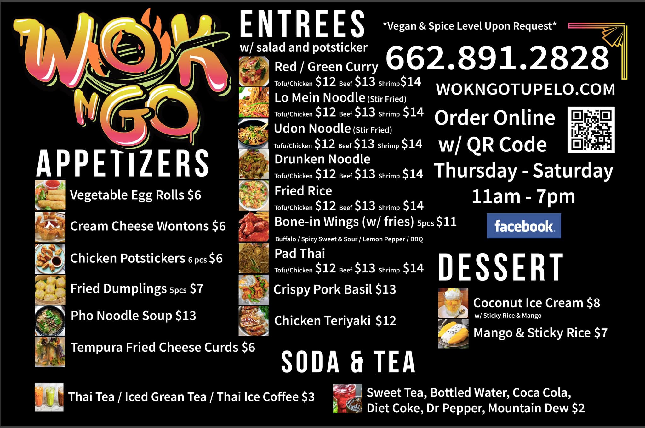 Wok N Go Menu
