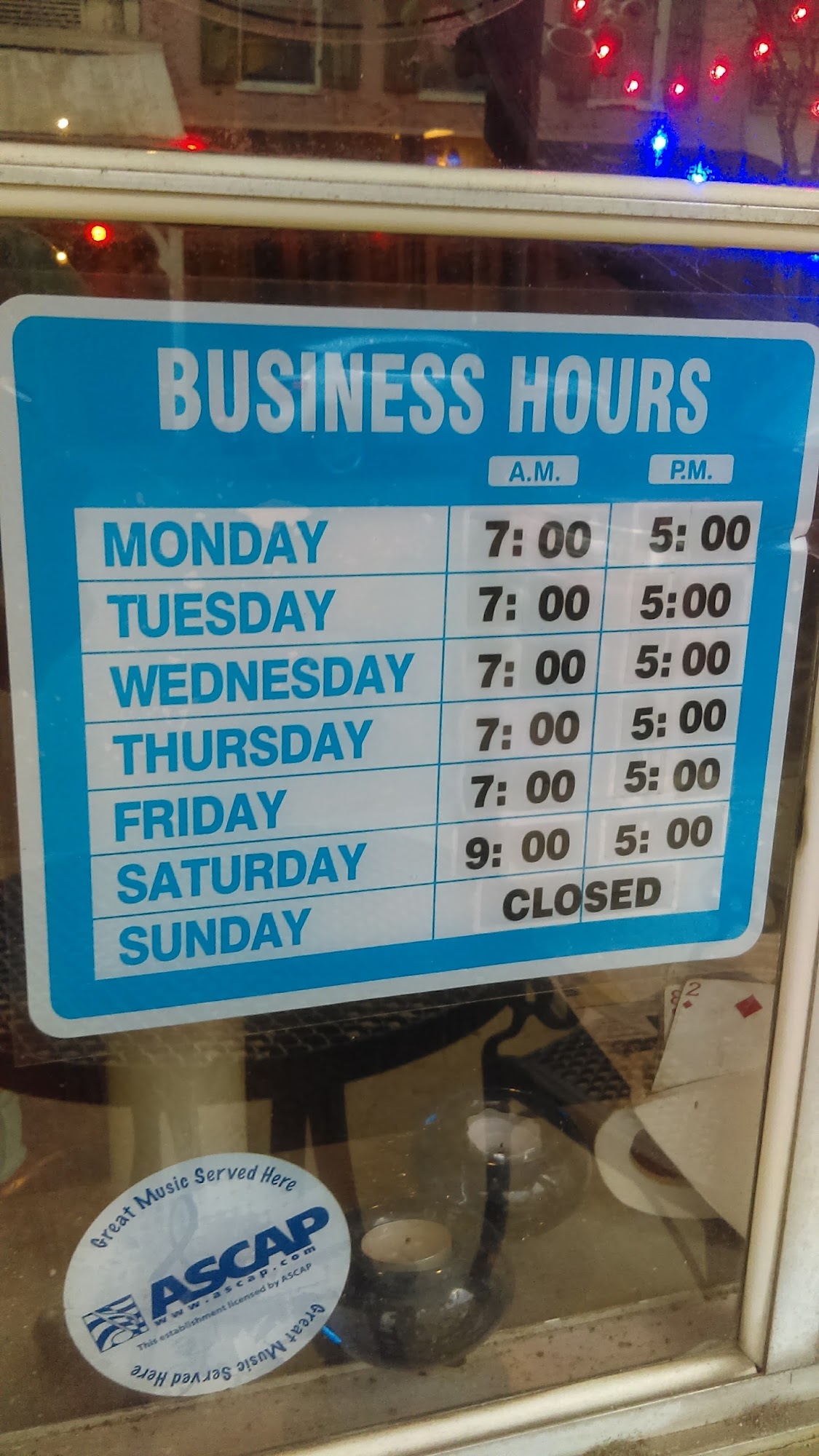 Highway 61 Coffee House Menu