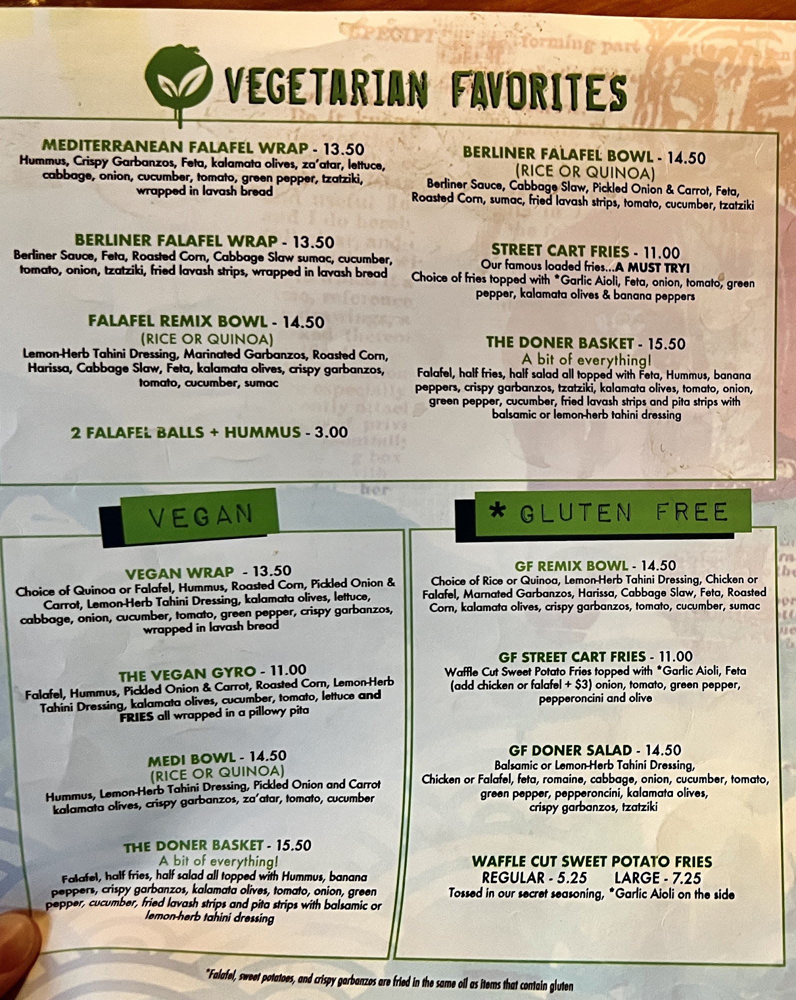 Spitz Billings Mediterranean Food & More, Billings Menu, Reviews