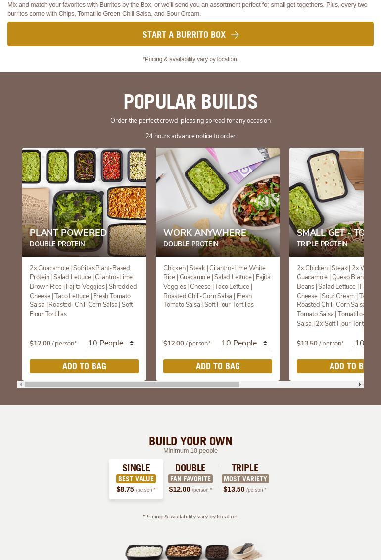 Chipotle Mexican Grill 548 Main St, Billings Menu, Reviews (13