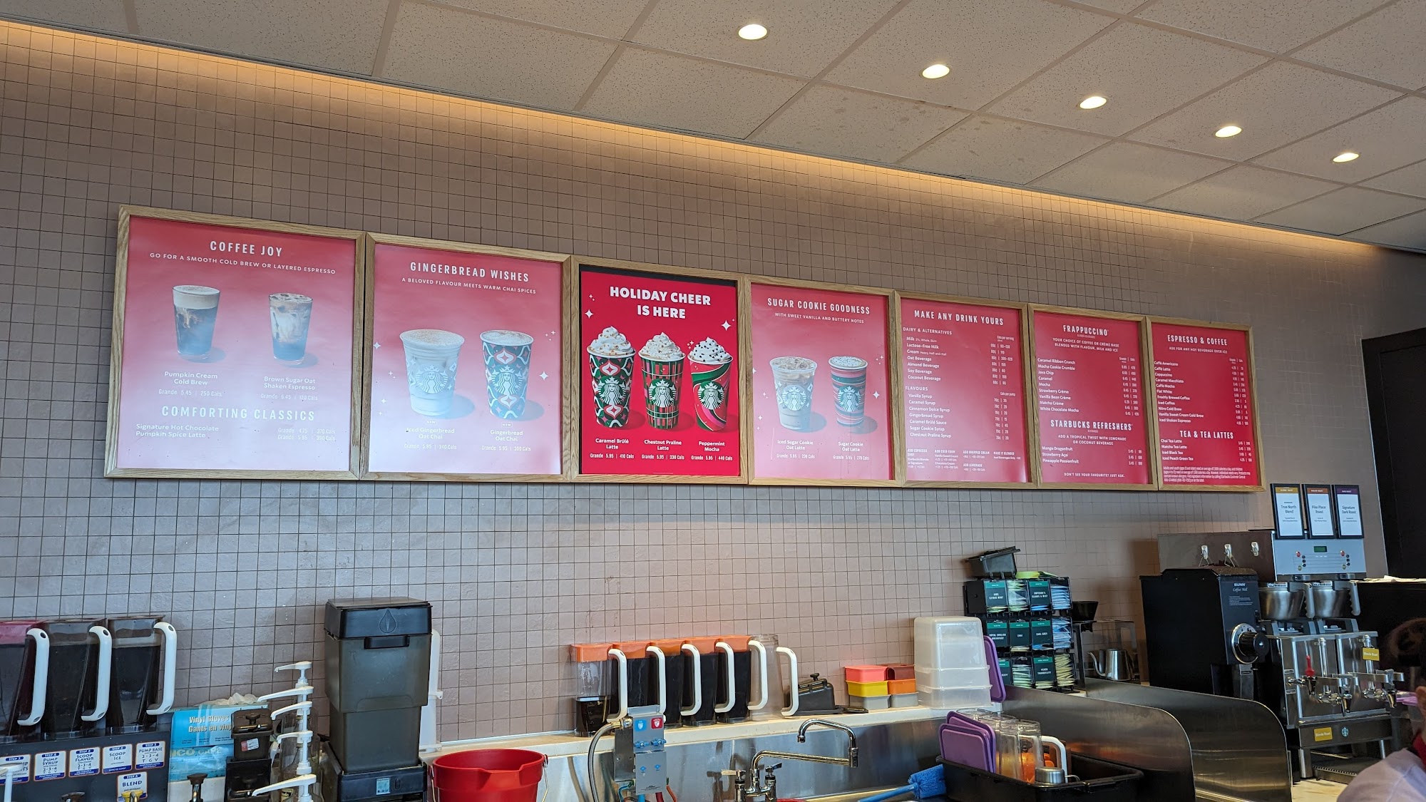 Starbucks Menu